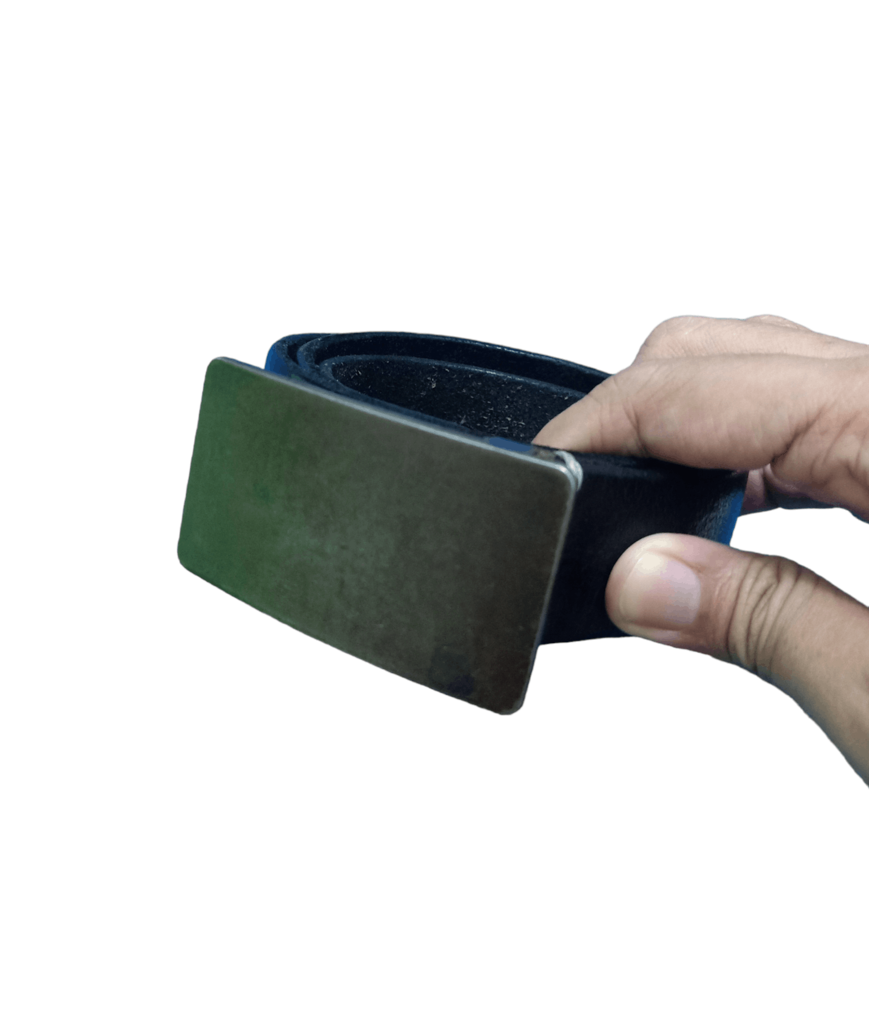 Attachment Attachment Leather Belt Size 34 - 6 Thumbnail