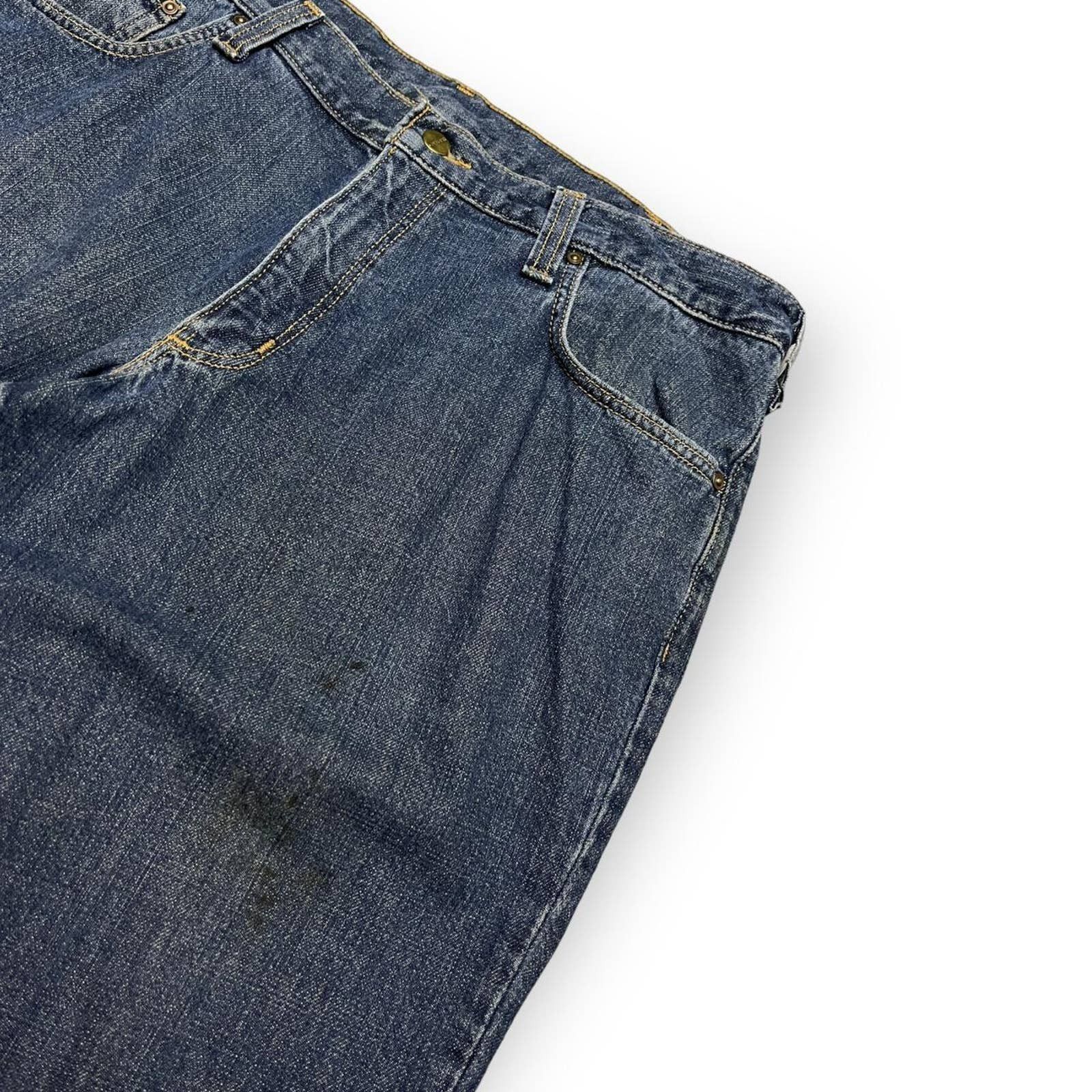 Carhartt Carhartt Relaxed Fit Vintage Y2K Designer Work Denim Jeans Size US 34 / EU 50 - 4 Thumbnail