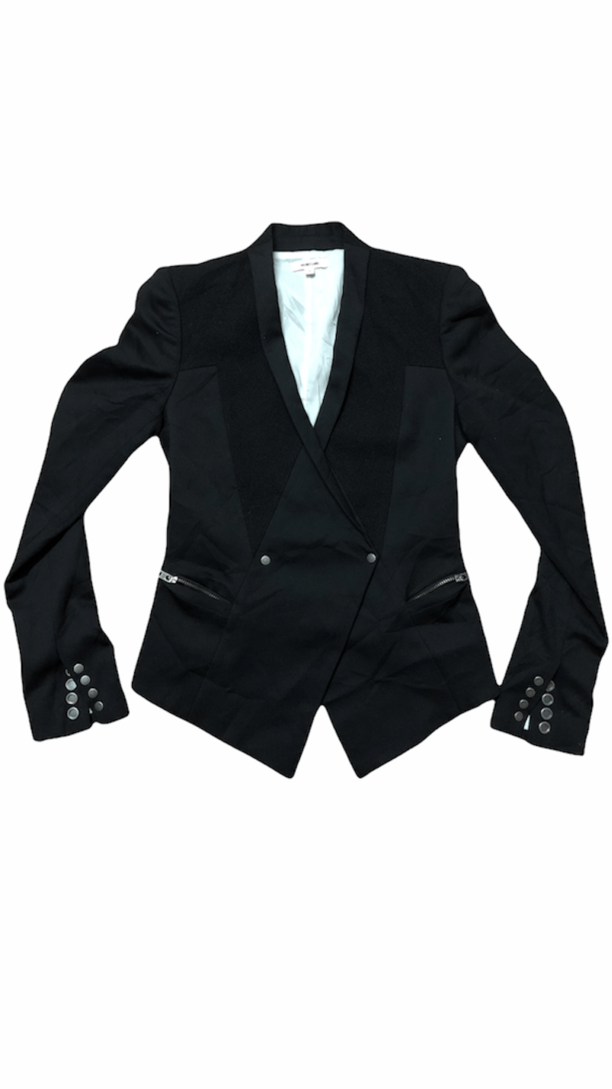 Helmut Lang Helmut Lang Designer Nice Style Blazer Crop Top Size 34S - 1 Thumbnail