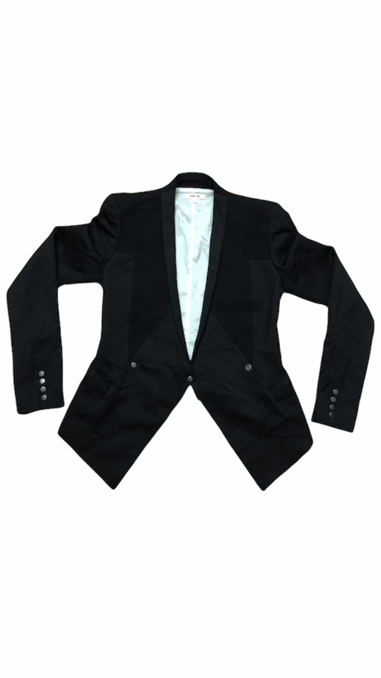 Helmut Lang Helmut Lang Designer Nice Style Blazer Crop Top Size 34S - 2 Thumbnail