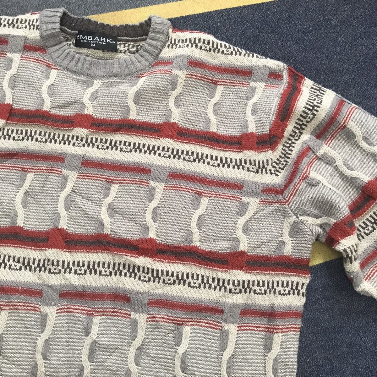Japanese Brand Embark Collection Knitwear Jumper Sweater Size US M / EU 48-50 / 2 - 3 Thumbnail