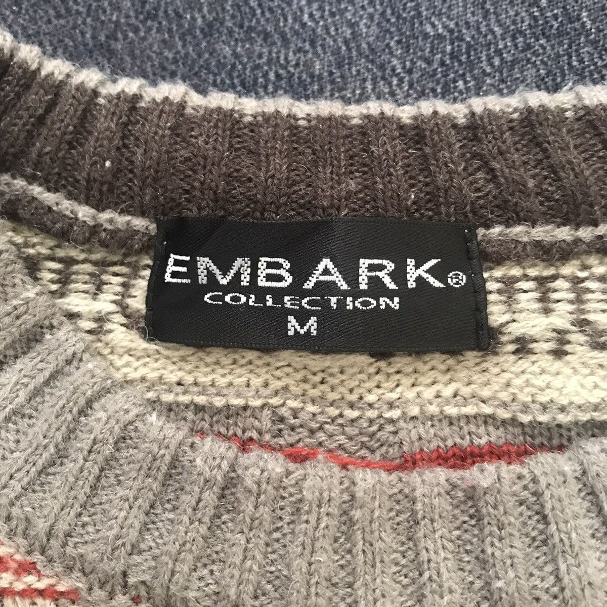 Japanese Brand Embark Collection Knitwear Jumper Sweater Size US M / EU 48-50 / 2 - 4 Thumbnail