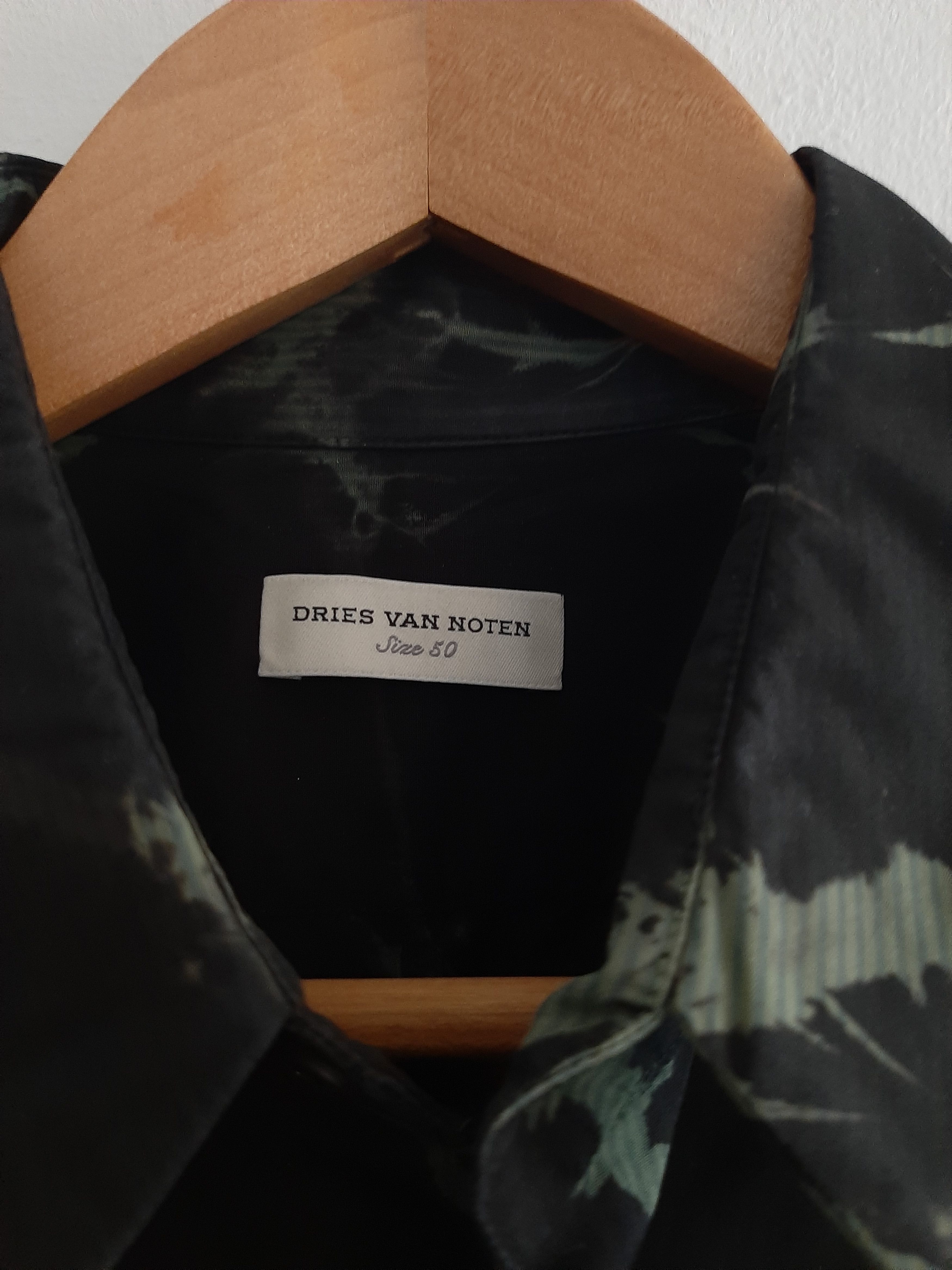 Dries Van Noten FW14 tie-dyed shirt Size US M / EU 48-50 / 2 - 3 Thumbnail