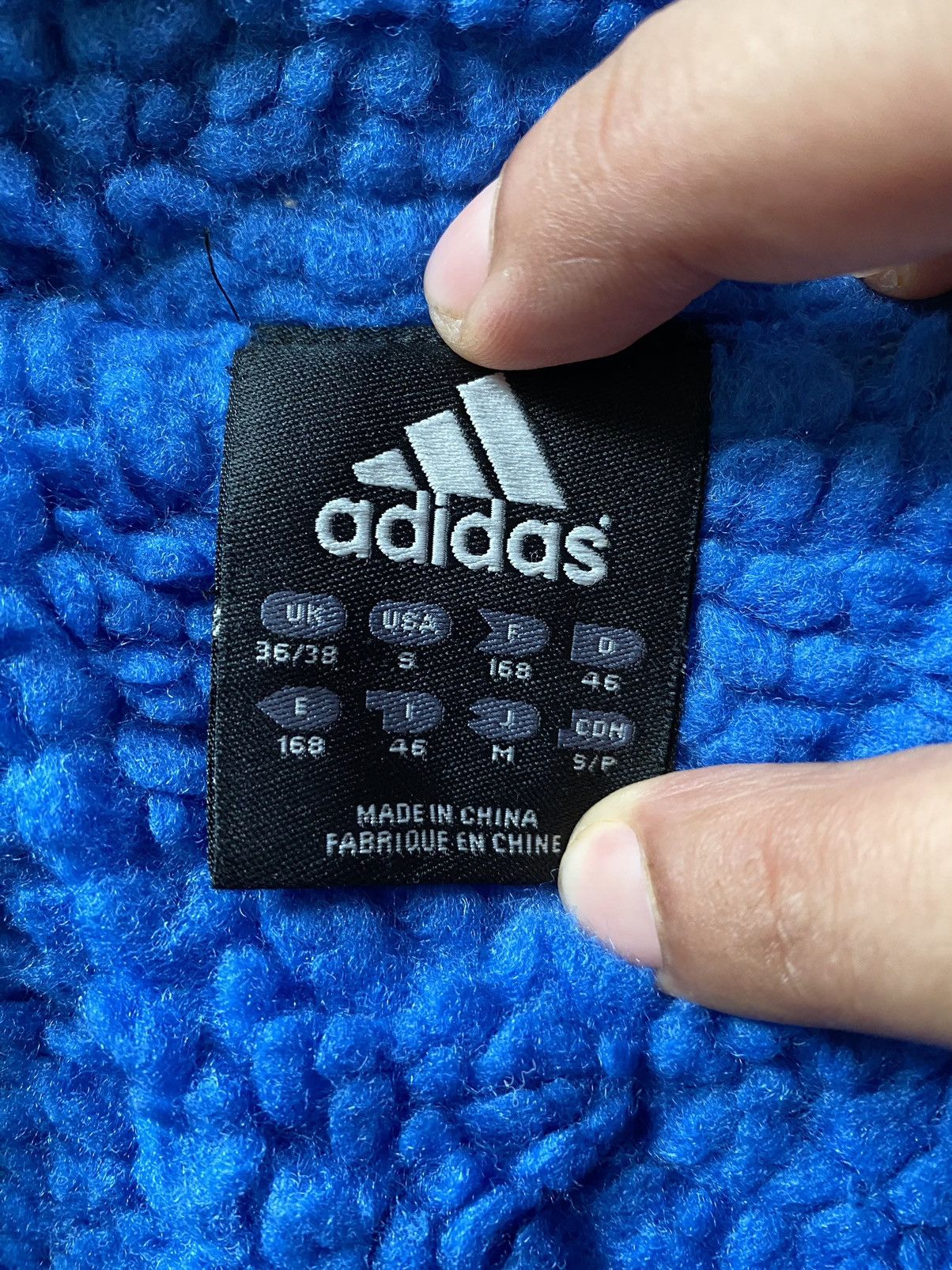 Adidas × Vintage × Y-3 VINTAGE Adidas France colour Shearling linning long Jacket Size US L / EU 52-54 / 3 - 10 Thumbnail