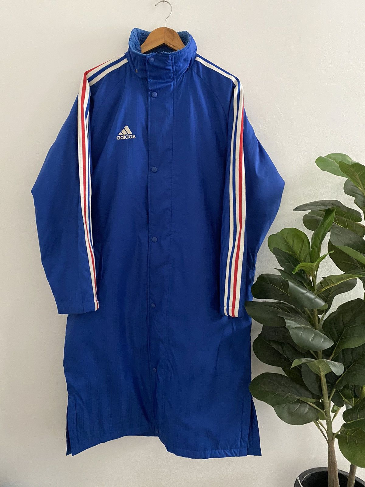 Adidas × Vintage × Y-3 VINTAGE Adidas France colour Shearling linning long Jacket Size US L / EU 52-54 / 3 - 2 Thumbnail