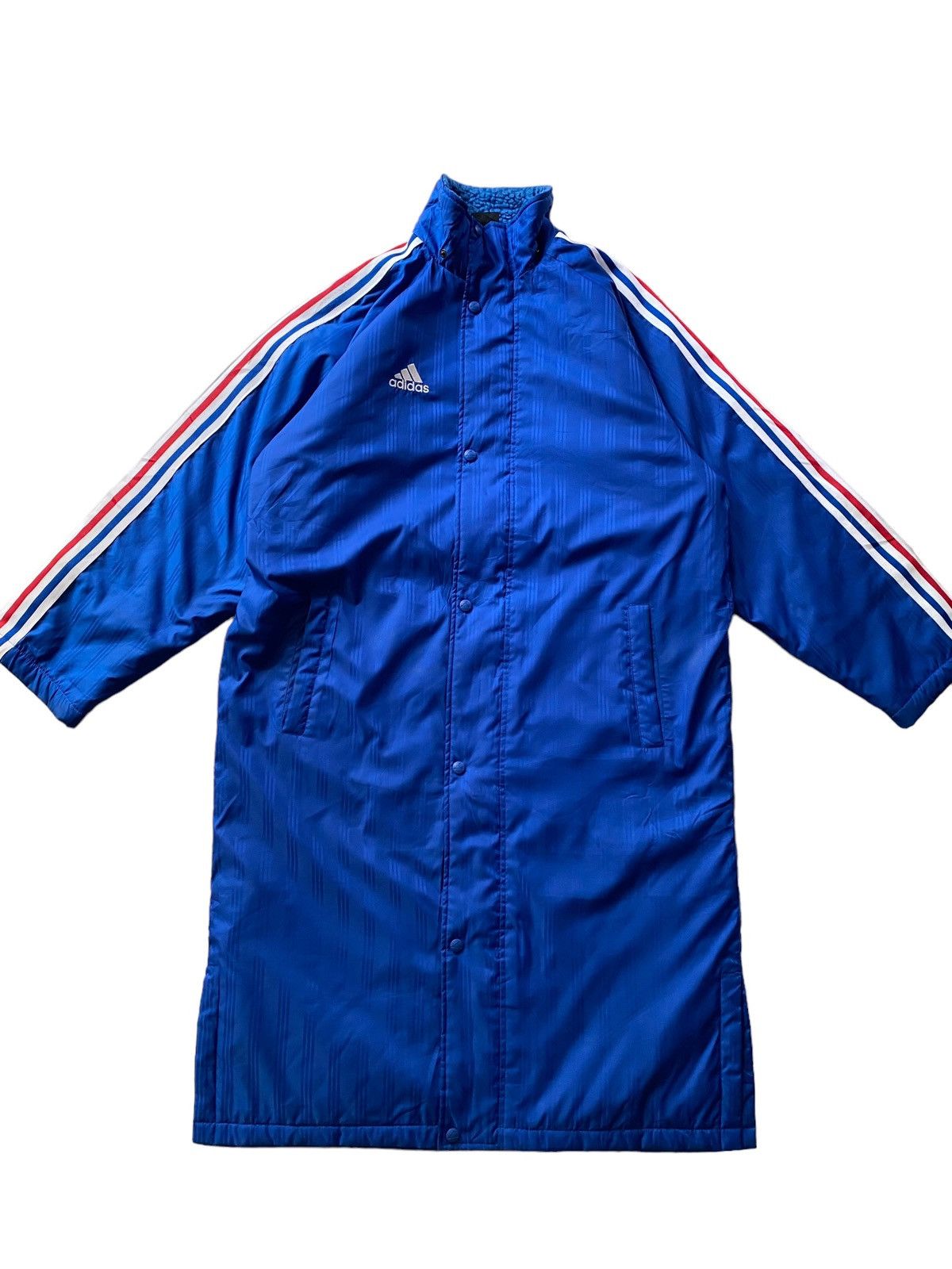 Adidas × Vintage × Y-3 VINTAGE Adidas France colour Shearling linning long Jacket Size US L / EU 52-54 / 3 - 5 Thumbnail
