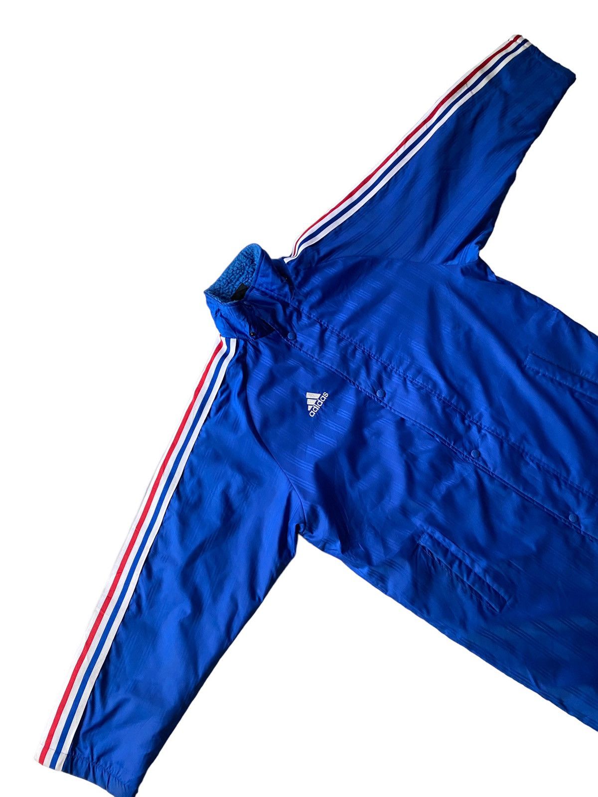 Adidas × Vintage × Y-3 VINTAGE Adidas France colour Shearling linning long Jacket Size US L / EU 52-54 / 3 - 4 Thumbnail