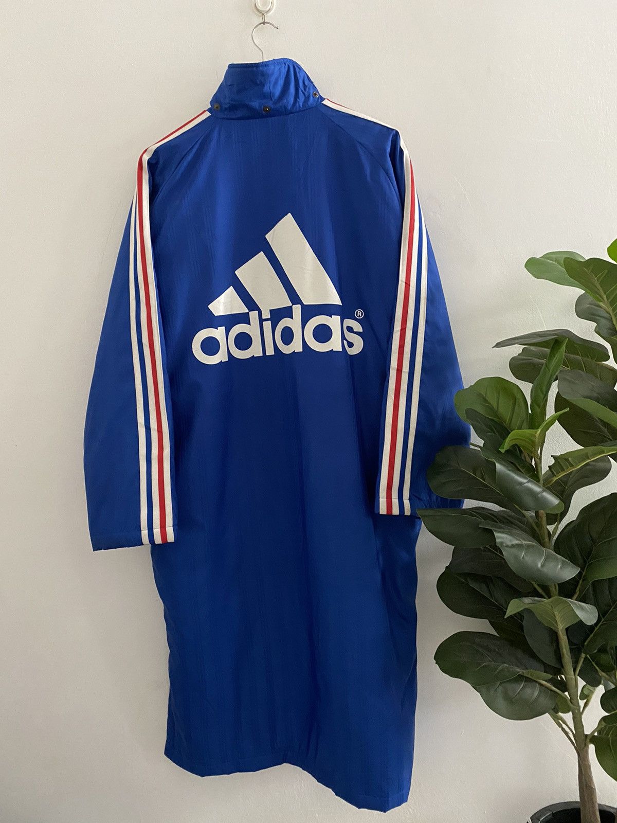 Adidas × Vintage × Y-3 VINTAGE Adidas France colour Shearling linning long Jacket Size US L / EU 52-54 / 3 - 1 Thumbnail