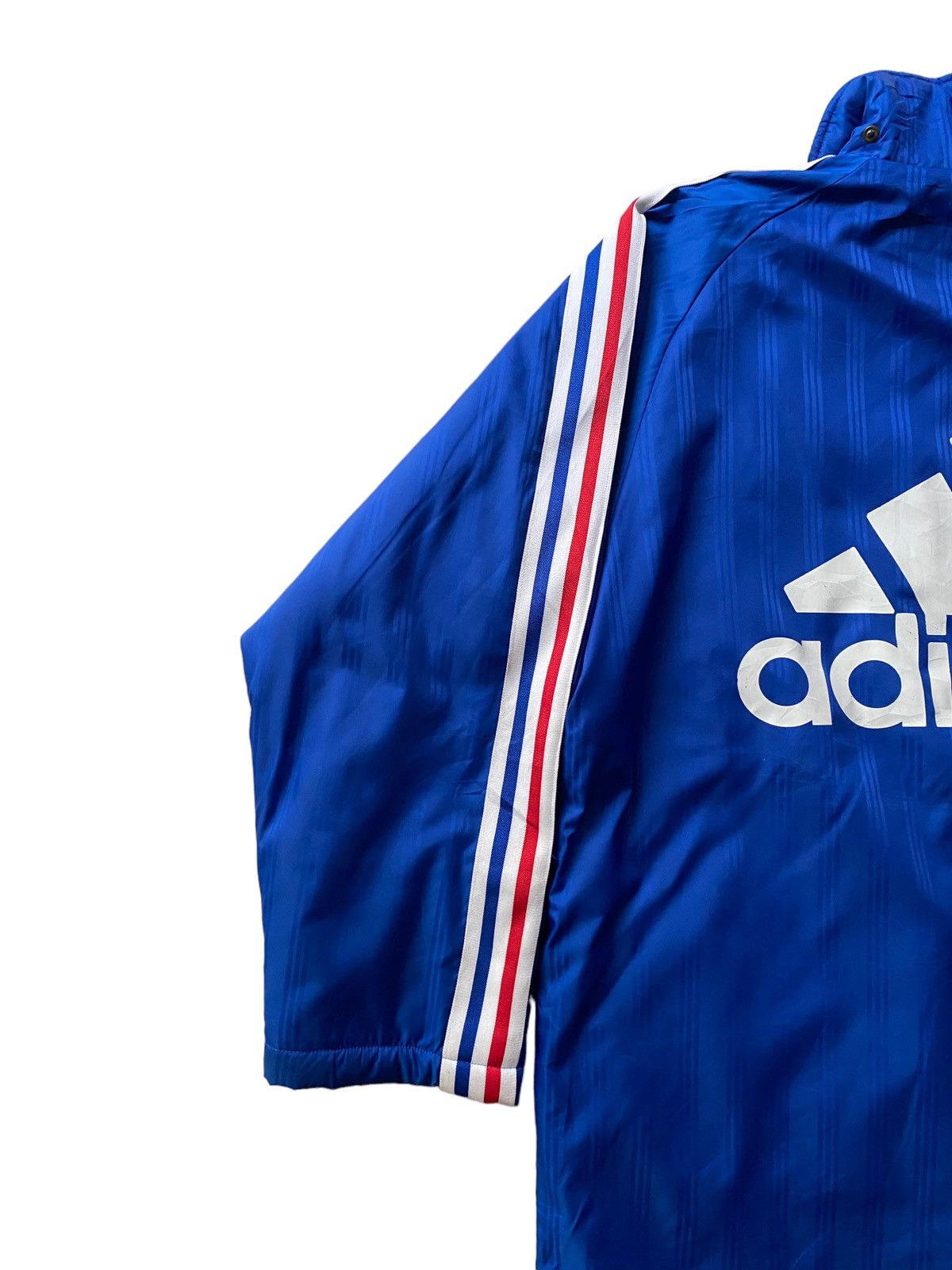 Adidas × Vintage × Y-3 VINTAGE Adidas France colour Shearling linning long Jacket Size US L / EU 52-54 / 3 - 8 Thumbnail