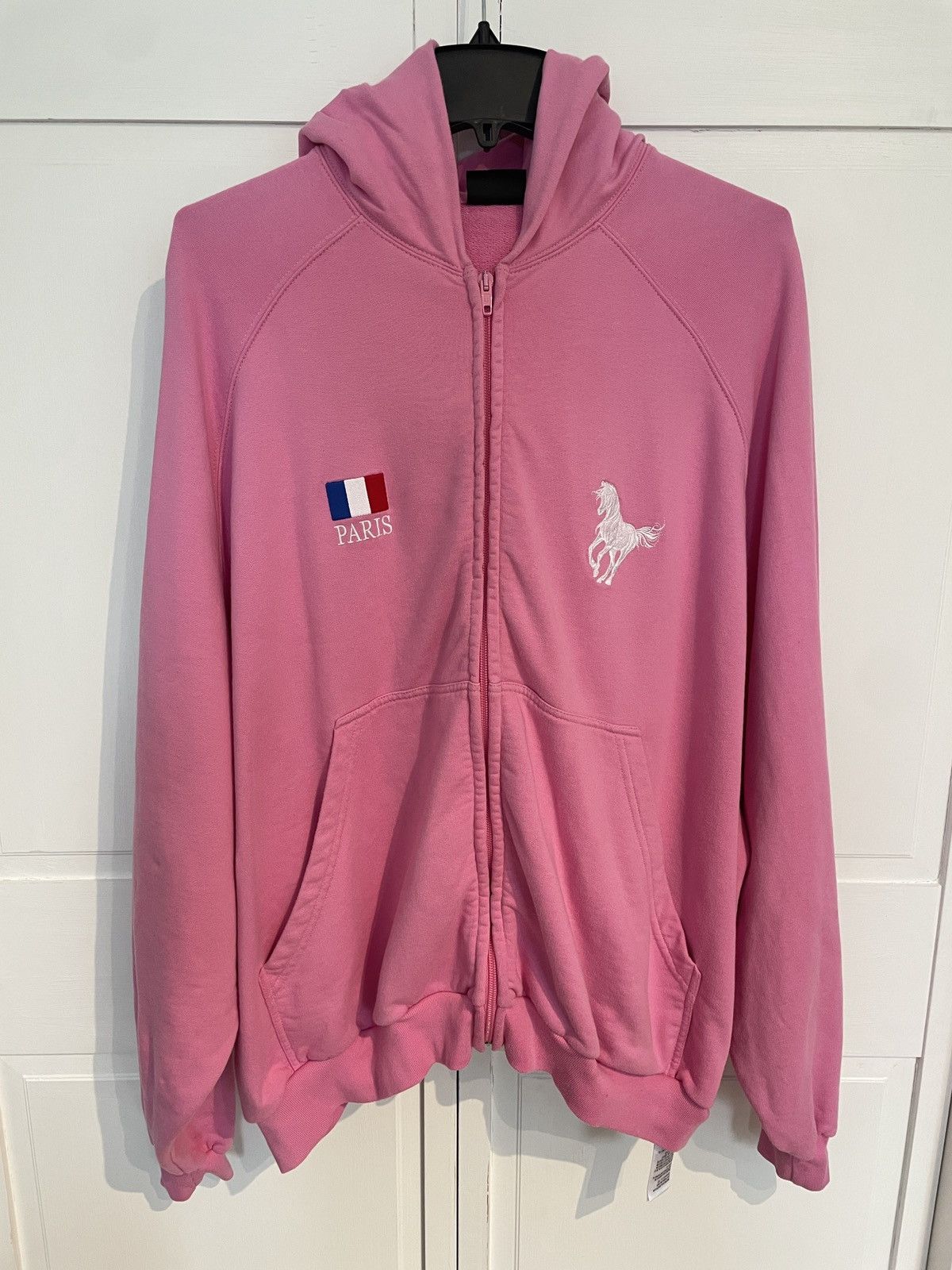 トップス BALENCIAGA POLO PARIS HORSE ZIP UP Balenciaga Runway Polo Zip-Up🏇 #streetwear #fashion