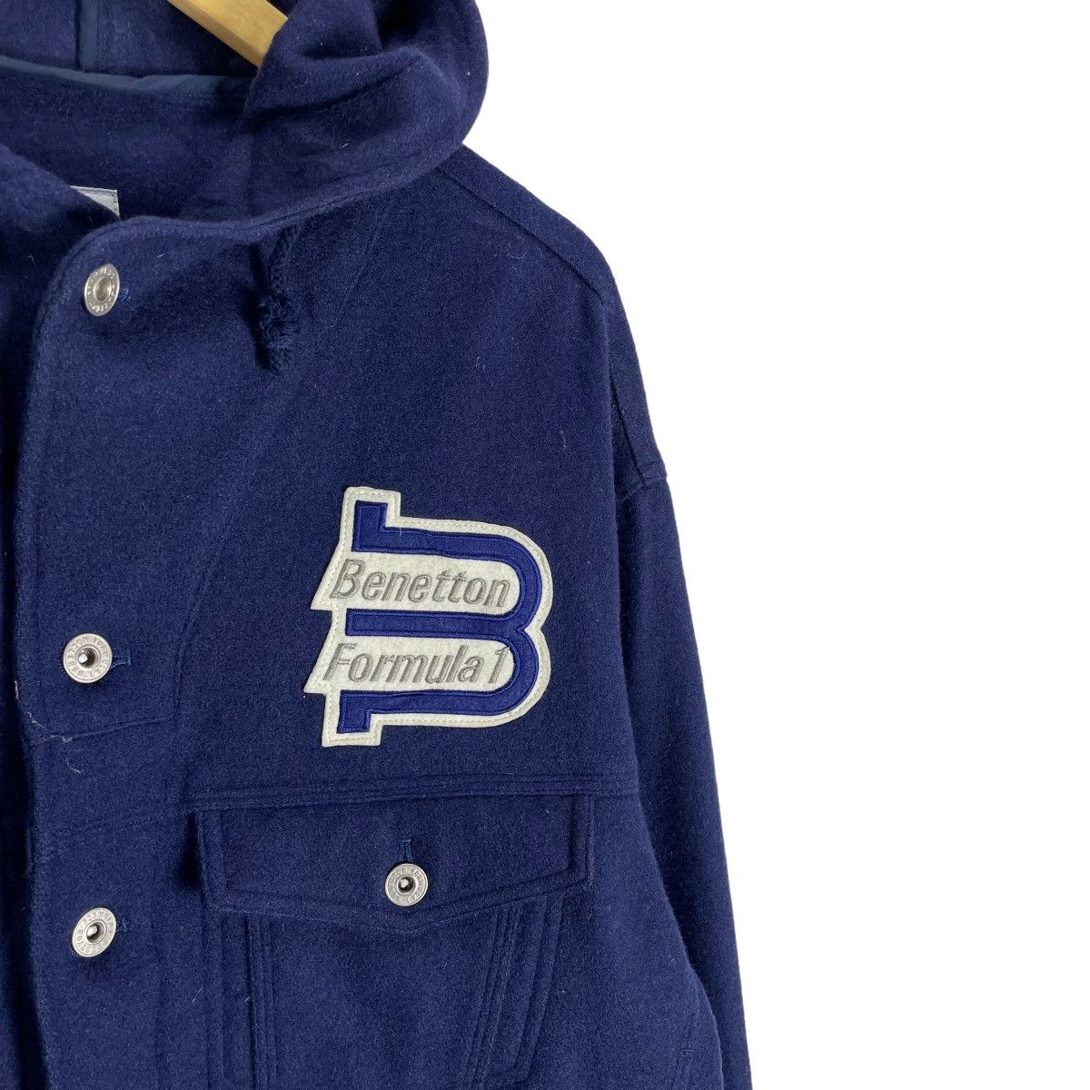 Benetton × United Colors Of Benetton ⚡️BENETTON F1 RACING TEAM TRUCKER CROPPED JACKET Size US S / EU 44-46 / 1 - 4 Thumbnail