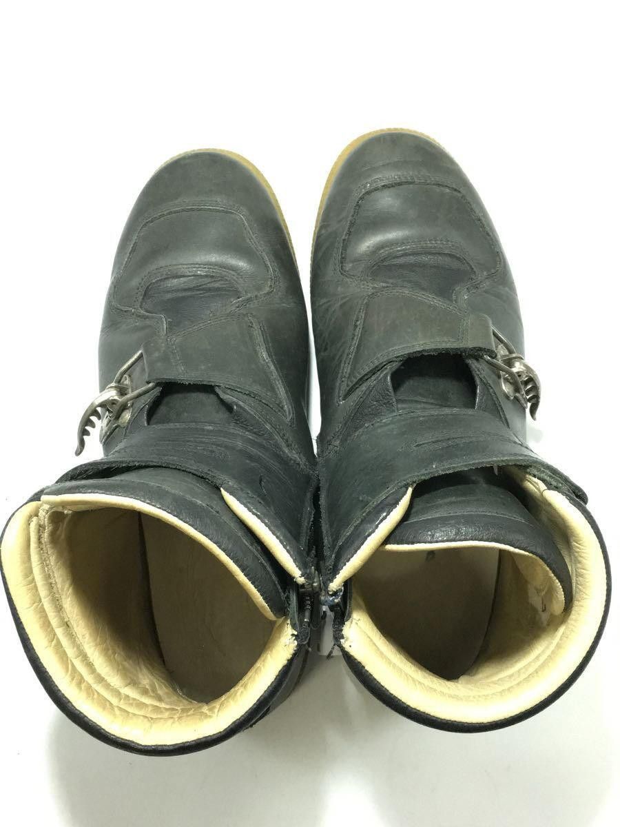 Maison Margiela Firefighter Clasp Leather Hi Sneakers Size US 9 / EU 42 - 4 Thumbnail