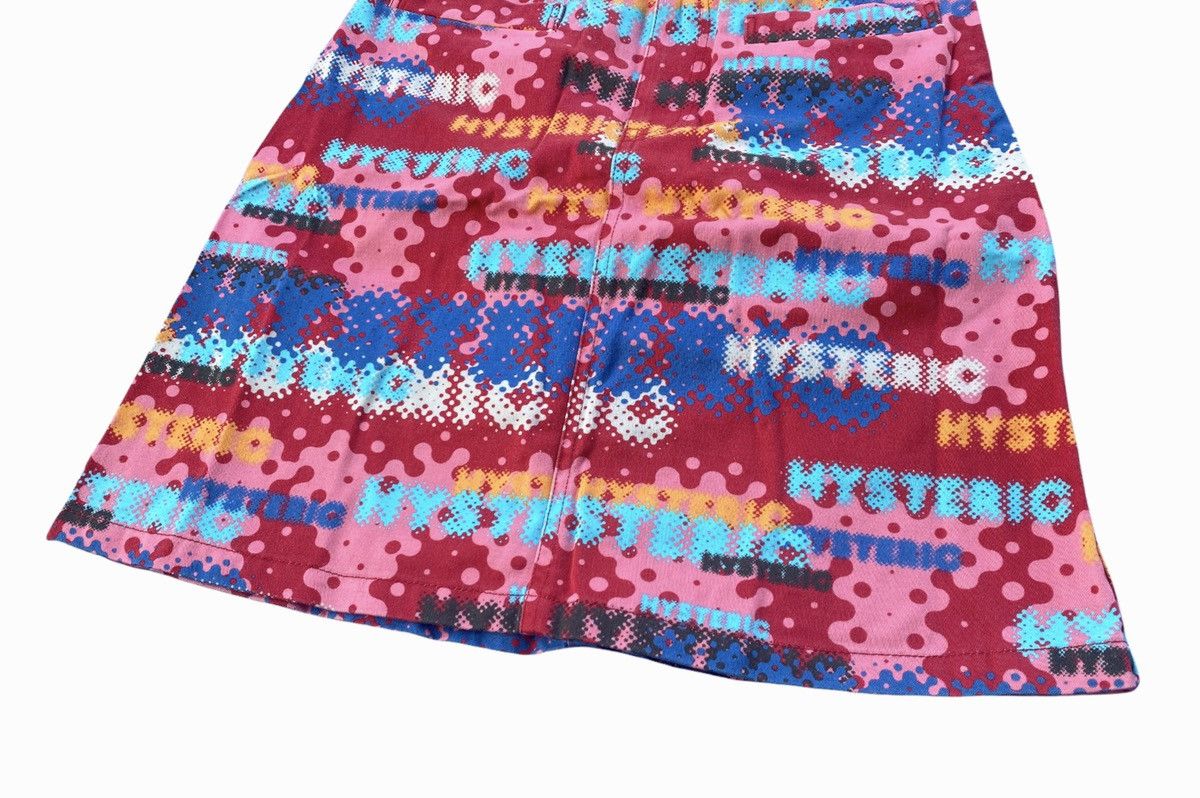 Hysteric Glamour × Japanese Brand Hysteric Glamour Spelling Fullprint Pinky Hype Skirt Size 27" / US 4 / IT 40 - 3 Thumbnail