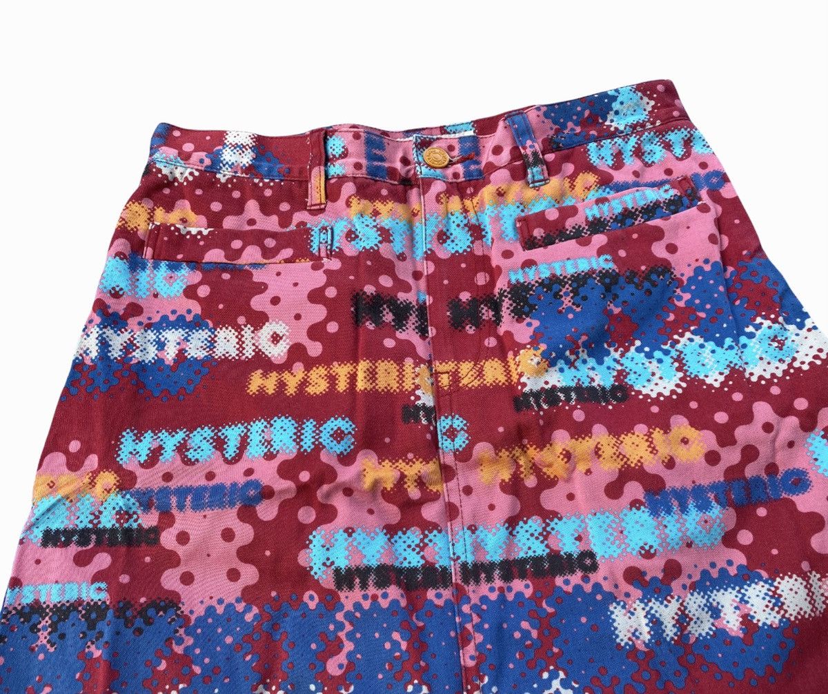 Hysteric Glamour × Japanese Brand Hysteric Glamour Spelling Fullprint Pinky Hype Skirt Size 27" / US 4 / IT 40 - 4 Thumbnail