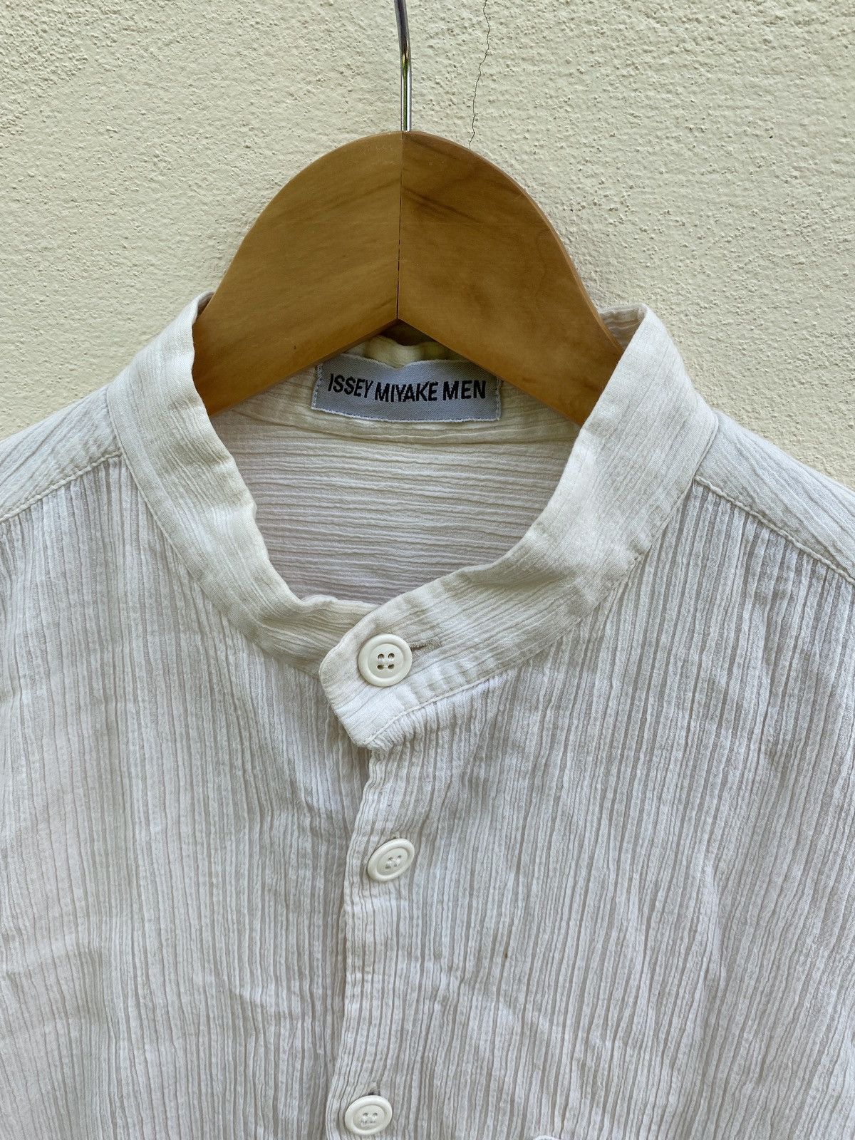Designer × Issey Miyake Issey Miyake Men pleats please mandarin collar materials Size US M / EU 48-50 / 2 - 4 Thumbnail