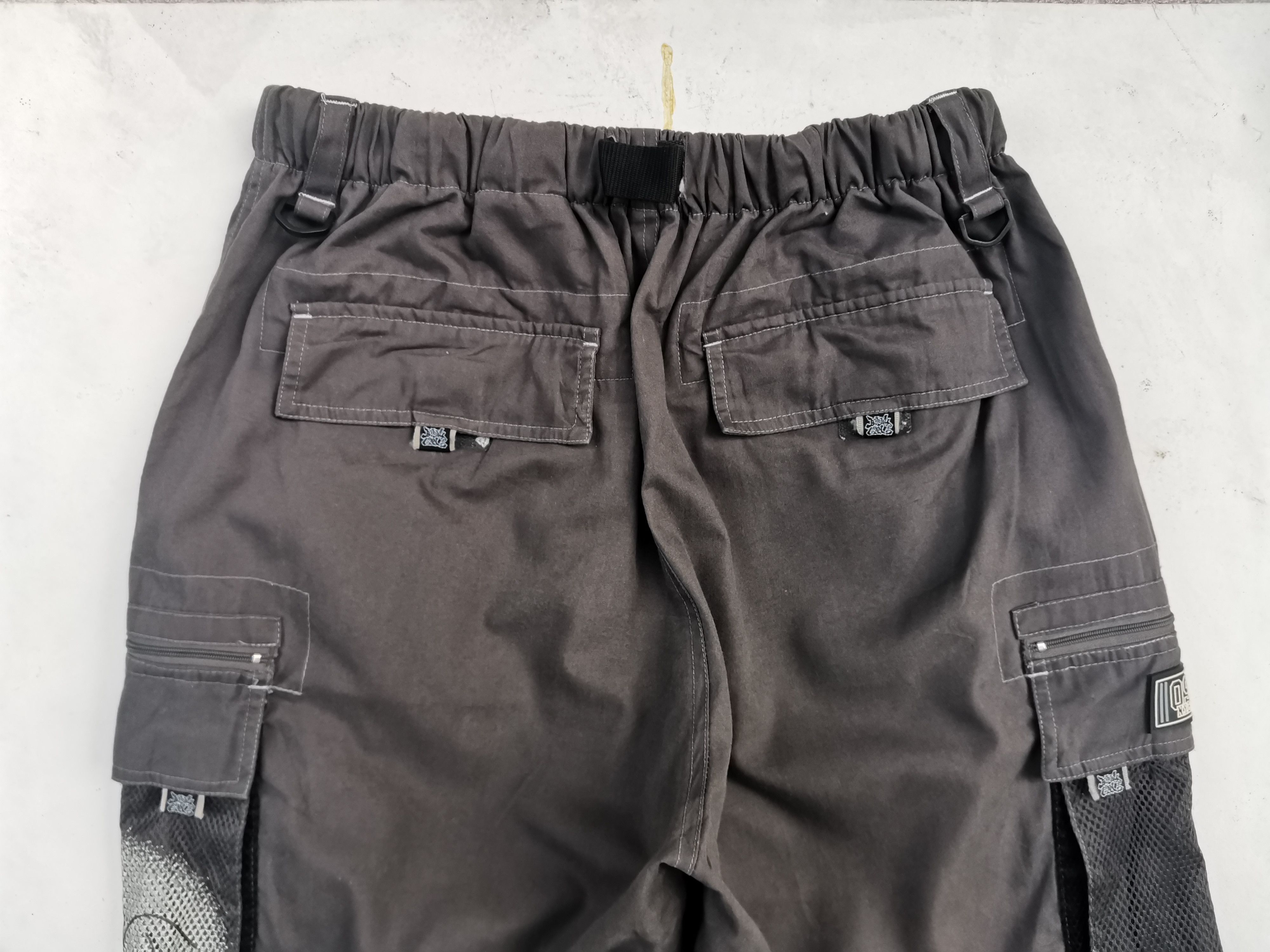 Japanese Brand Bobby Gang Hip Hop Big Logo Tactical Cargo Pants Size US 32 / EU 48 - 15 Thumbnail