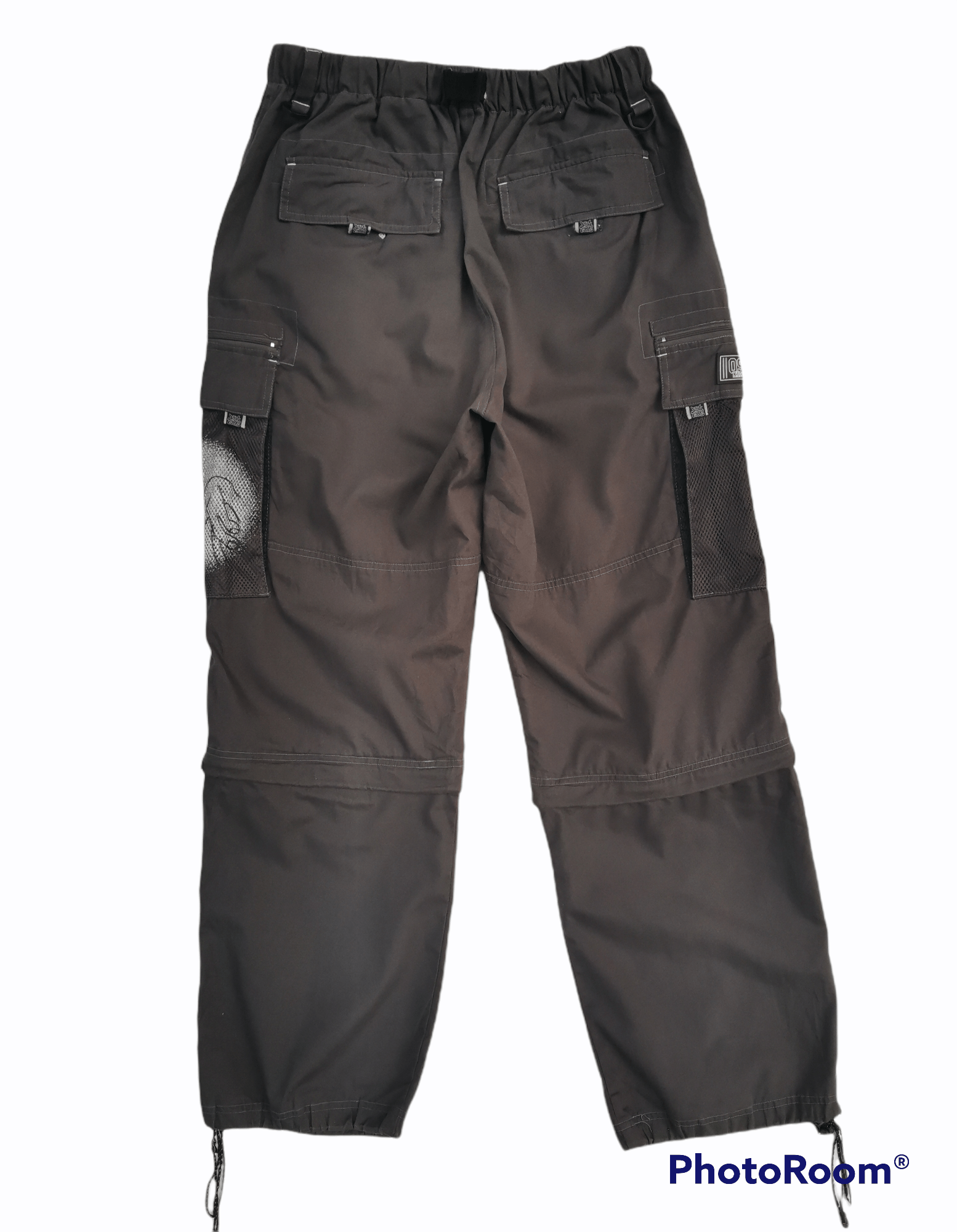 Japanese Brand Bobby Gang Hip Hop Big Logo Tactical Cargo Pants Size US 32 / EU 48 - 2 Thumbnail