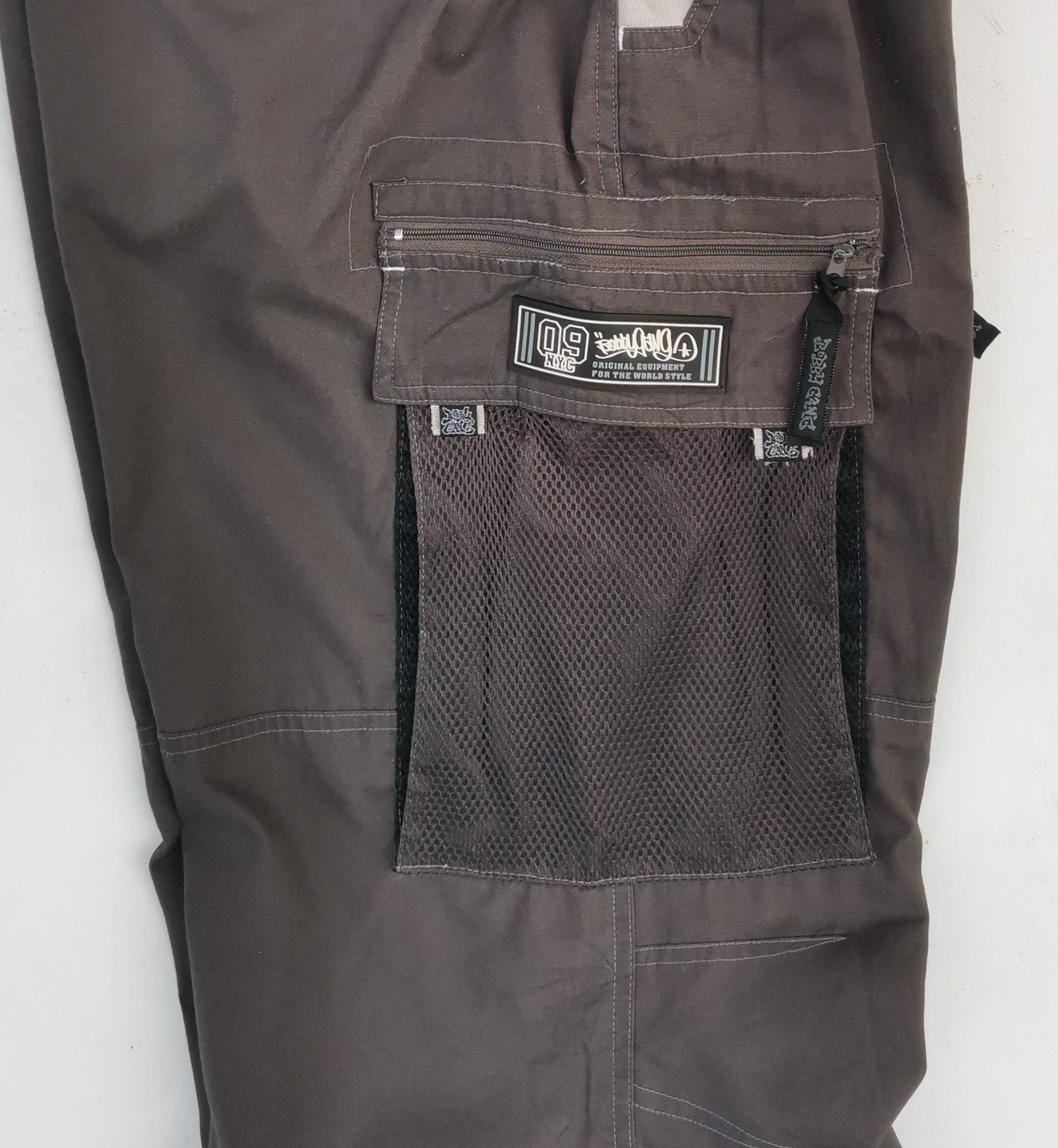 Japanese Brand Bobby Gang Hip Hop Big Logo Tactical Cargo Pants Size US 32 / EU 48 - 9 Thumbnail