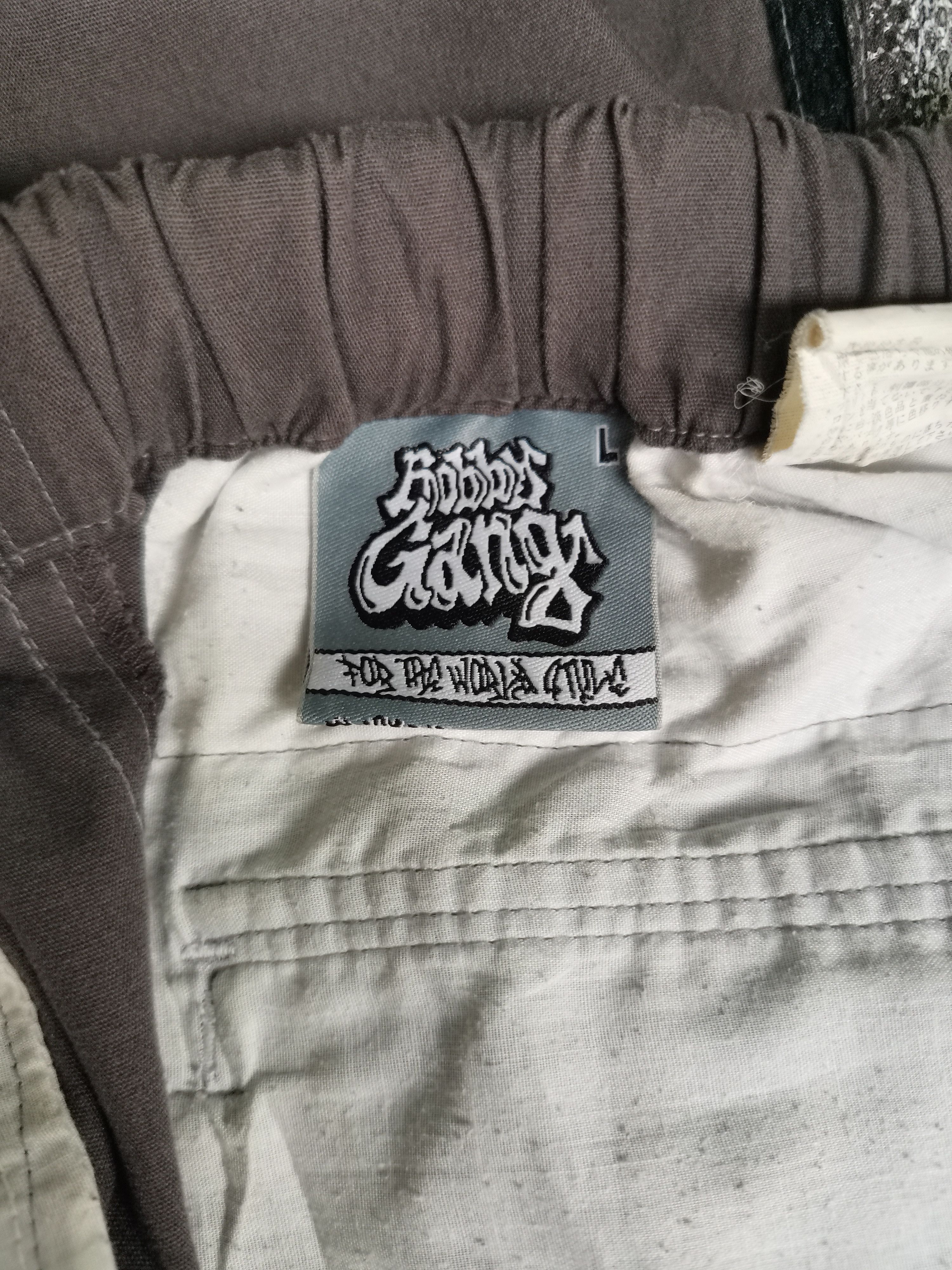 Japanese Brand Bobby Gang Hip Hop Big Logo Tactical Cargo Pants Size US 32 / EU 48 - 4 Thumbnail