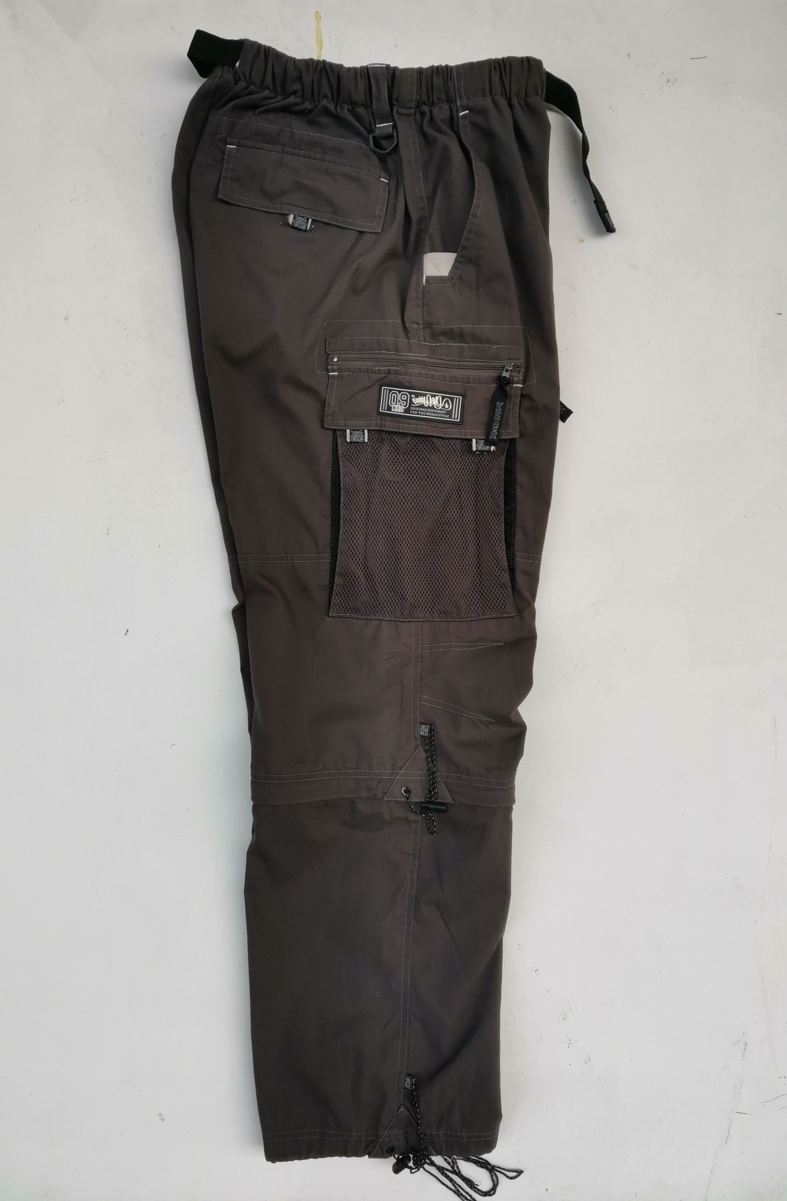 Japanese Brand Bobby Gang Hip Hop Big Logo Tactical Cargo Pants Size US 32 / EU 48 - 11 Thumbnail