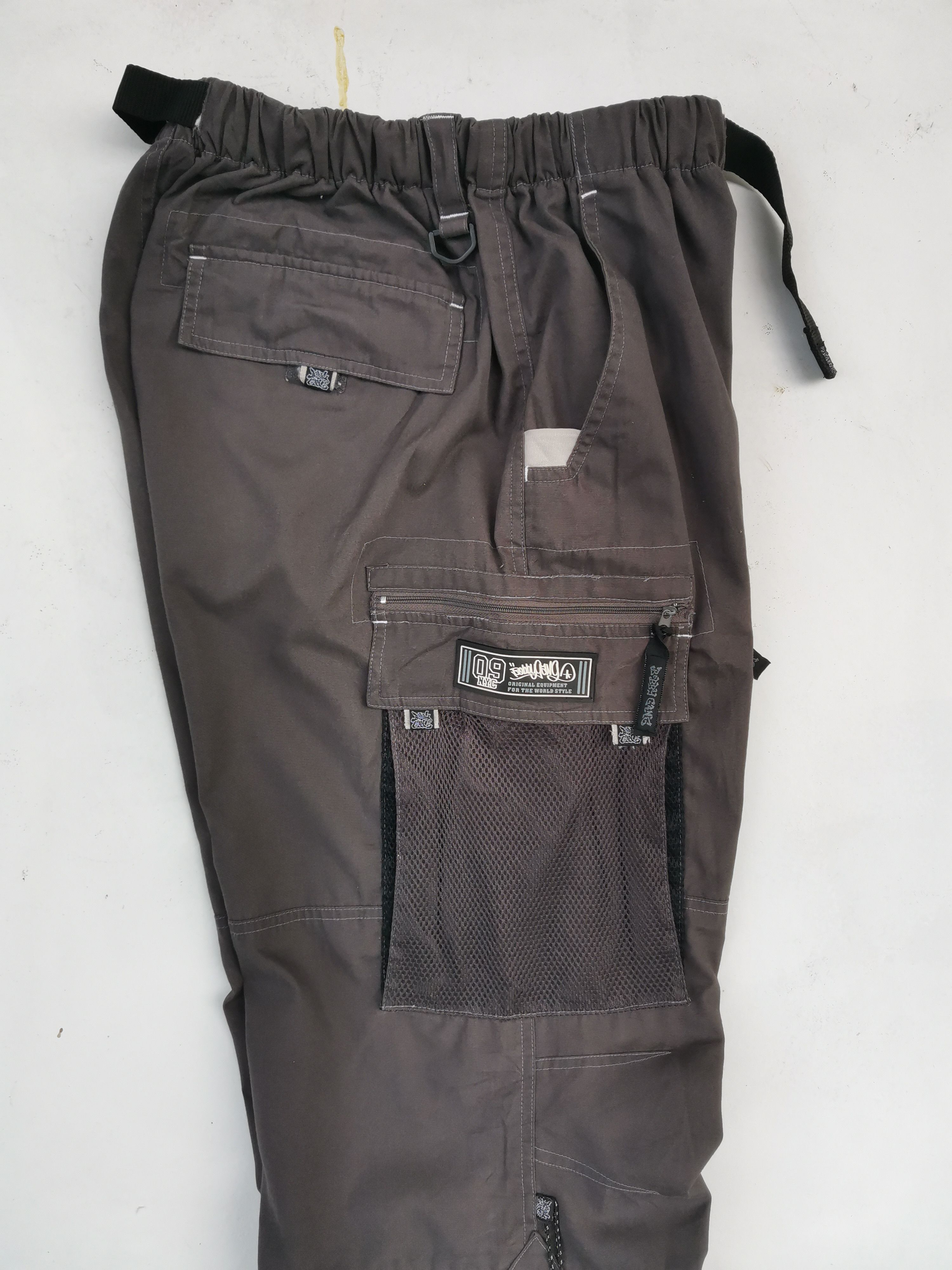 Japanese Brand Bobby Gang Hip Hop Big Logo Tactical Cargo Pants Size US 32 / EU 48 - 10 Thumbnail