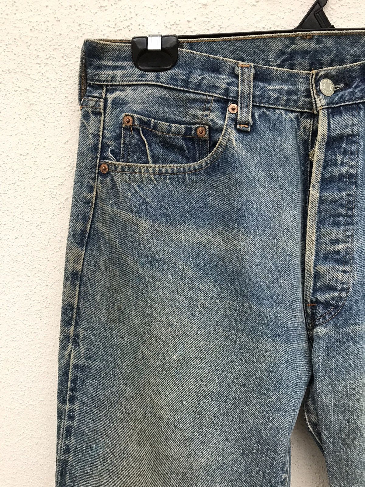 Levi's × Levi's Vintage Clothing × Vintage 1980’s Levis Small e Redline Denim Size US 32 / EU 48 - 4 Thumbnail