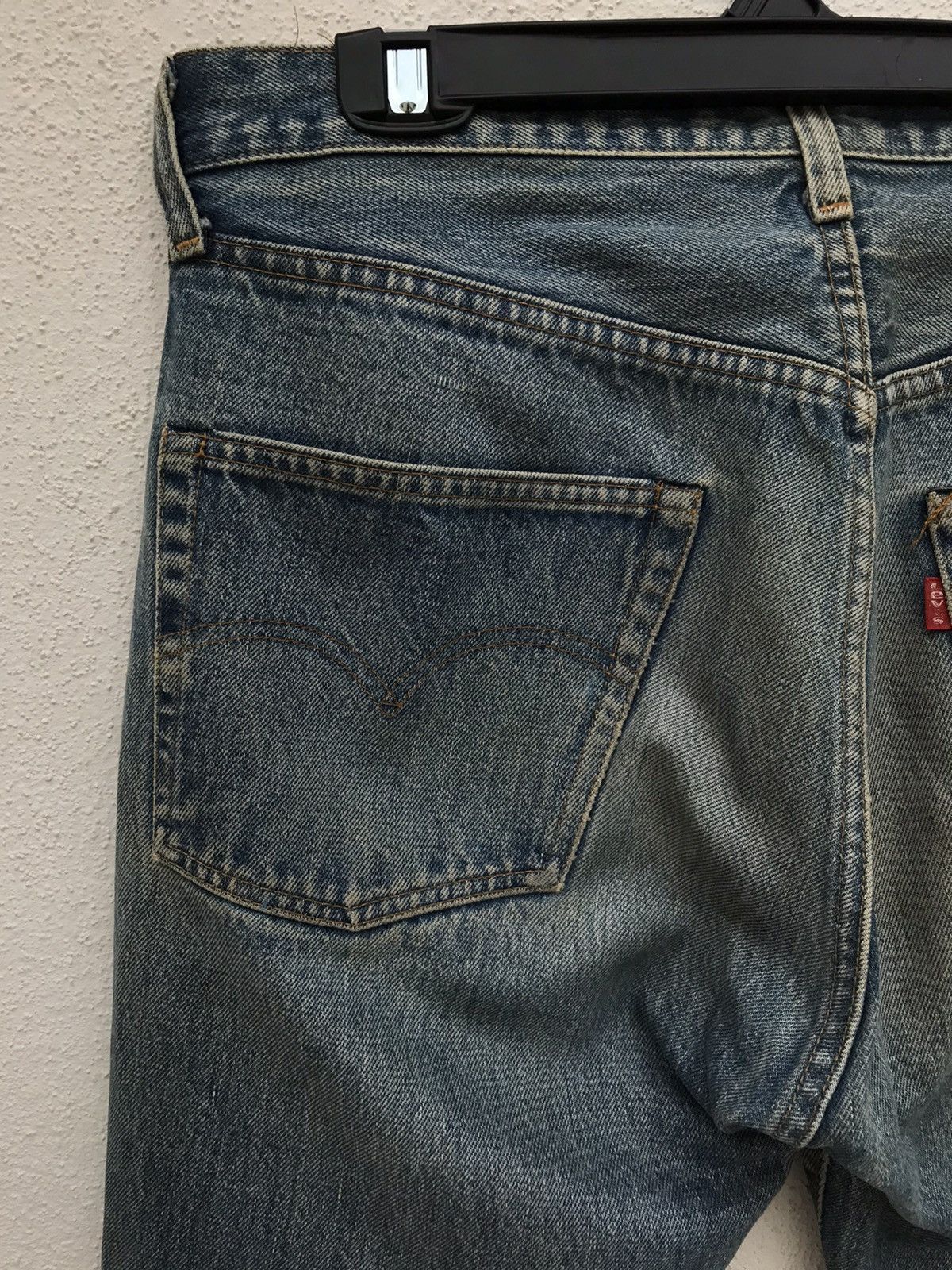 Levi's × Levi's Vintage Clothing × Vintage 1980’s Levis Small e Redline Denim Size US 32 / EU 48 - 13 Thumbnail