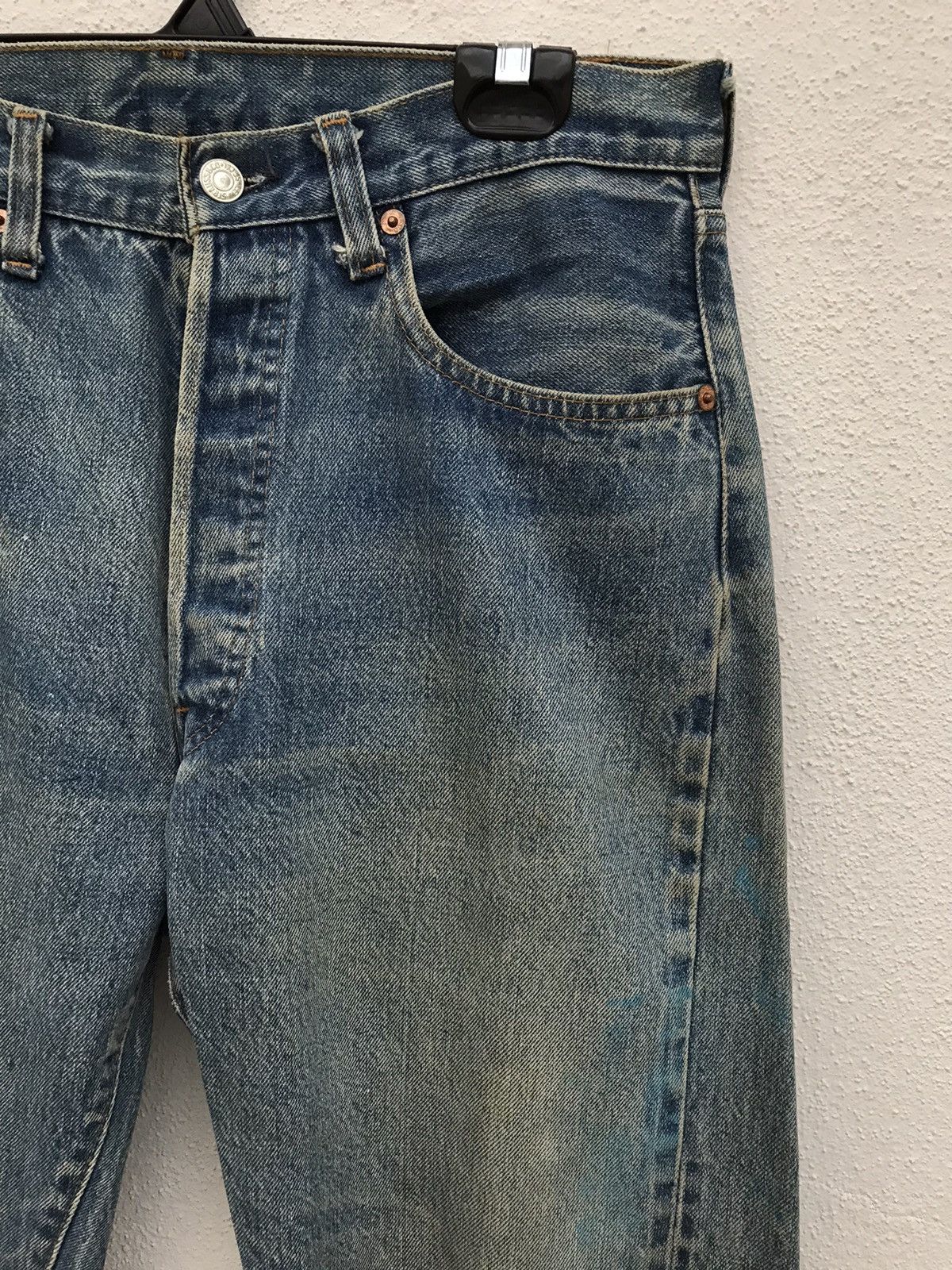 Levi's × Levi's Vintage Clothing × Vintage 1980’s Levis Small e Redline Denim Size US 32 / EU 48 - 5 Thumbnail