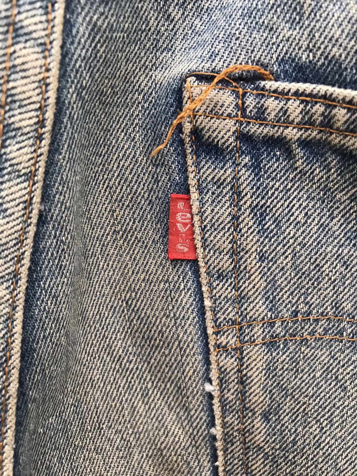 Levi's × Levi's Vintage Clothing × Vintage 1980’s Levis Small e Redline Denim Size US 32 / EU 48 - 15 Thumbnail