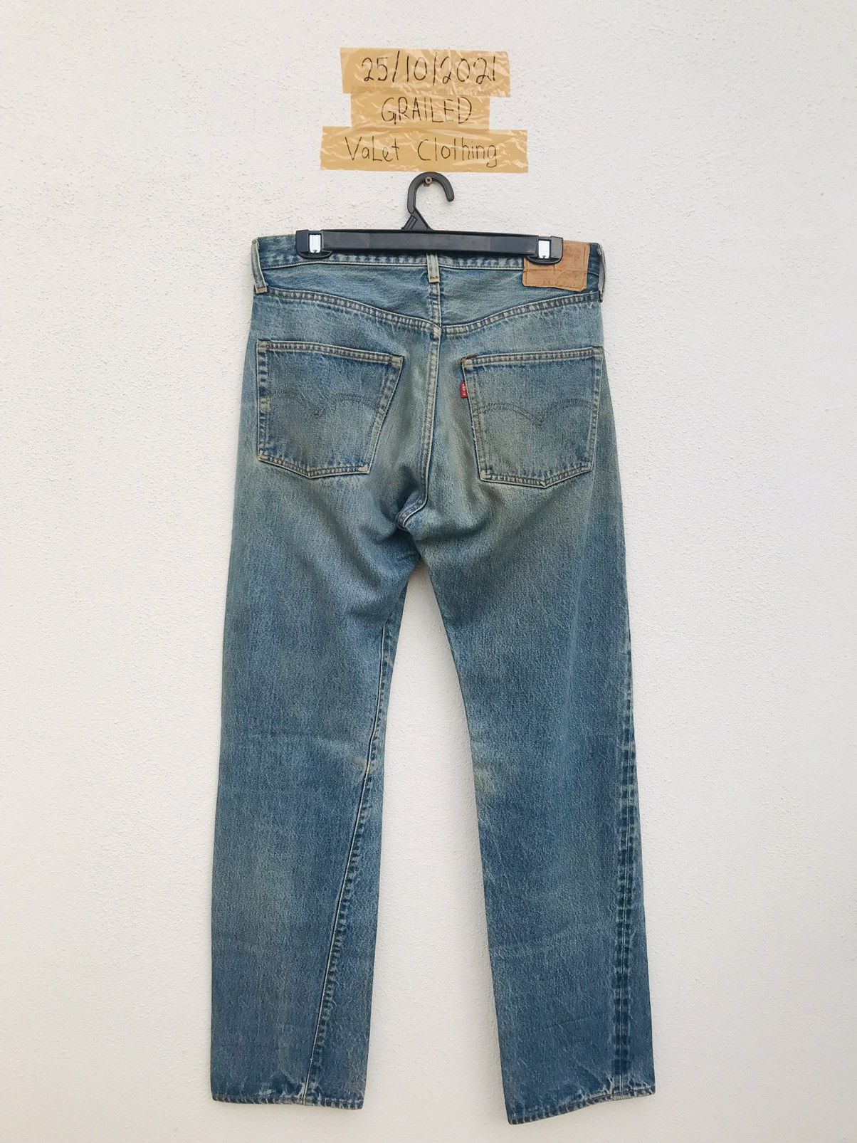 Levi's × Levi's Vintage Clothing × Vintage 1980’s Levis Small e Redline Denim Size US 32 / EU 48 - 2 Thumbnail
