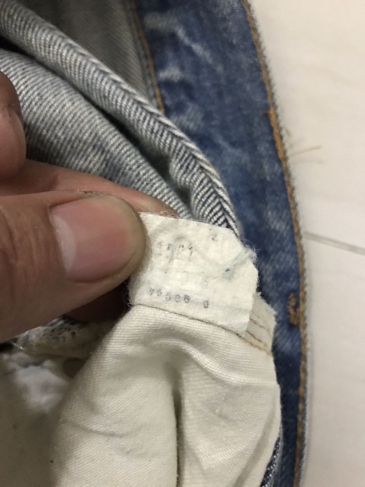 Levi's × Levi's Vintage Clothing × Vintage 1980’s Levis Small e Redline Denim Size US 32 / EU 48 - 23 Thumbnail