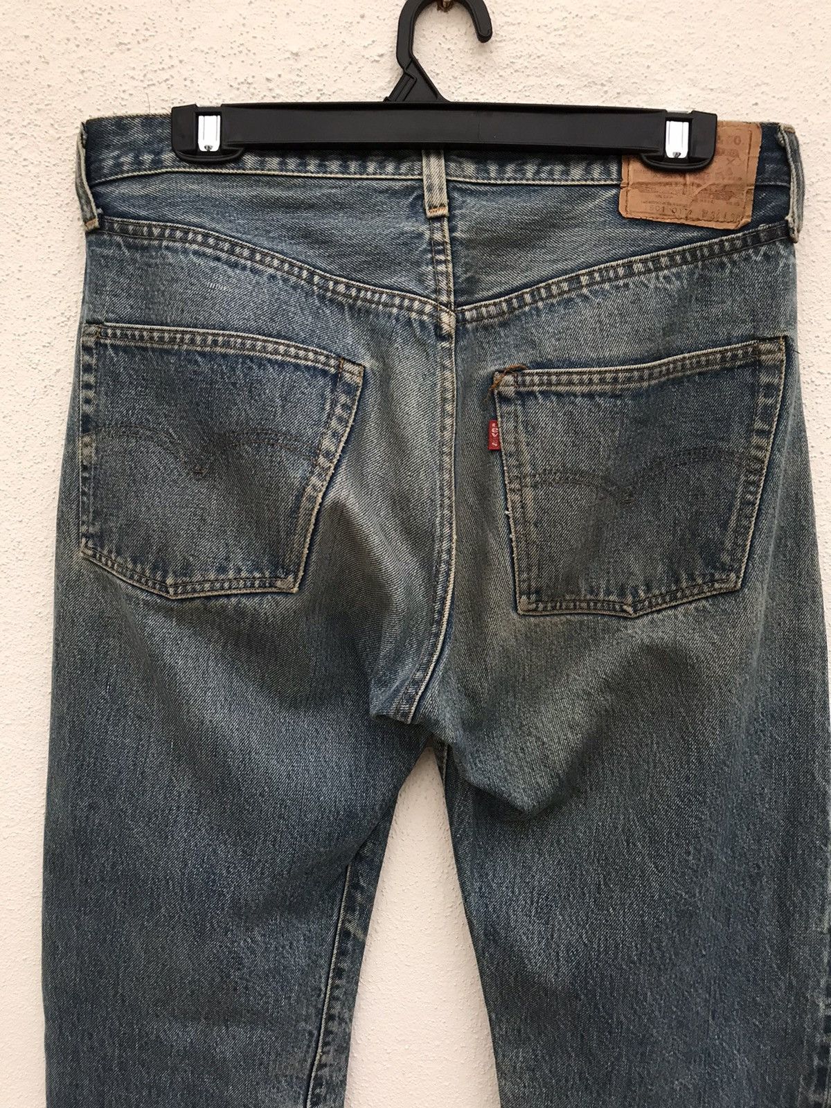 Levi's × Levi's Vintage Clothing × Vintage 1980’s Levis Small e Redline Denim Size US 32 / EU 48 - 12 Thumbnail