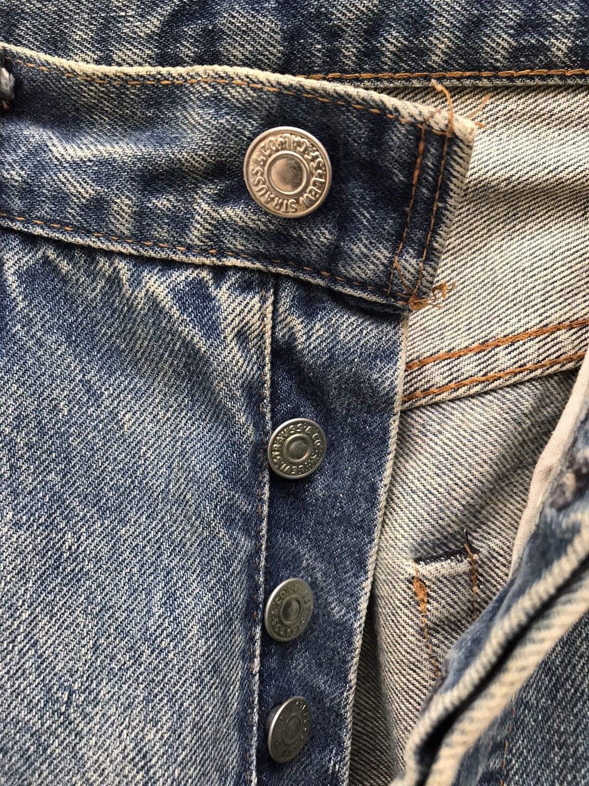 Levi's × Levi's Vintage Clothing × Vintage 1980’s Levis Small e Redline Denim Size US 32 / EU 48 - 10 Thumbnail