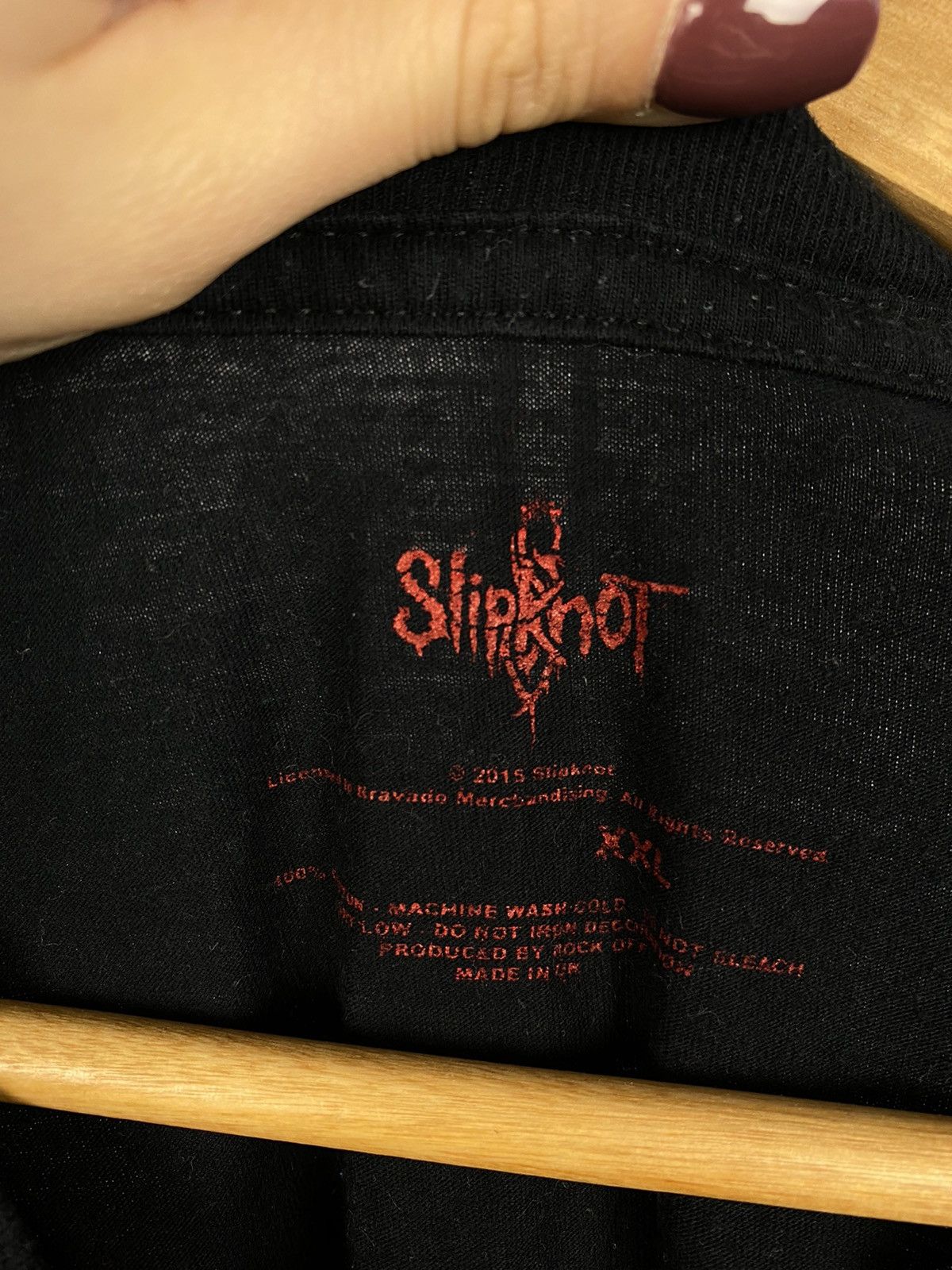 Slipknot Slipknot T-shirt rock band vintage black size XXL Size US XXL / EU 58 / 5 - 4 Thumbnail