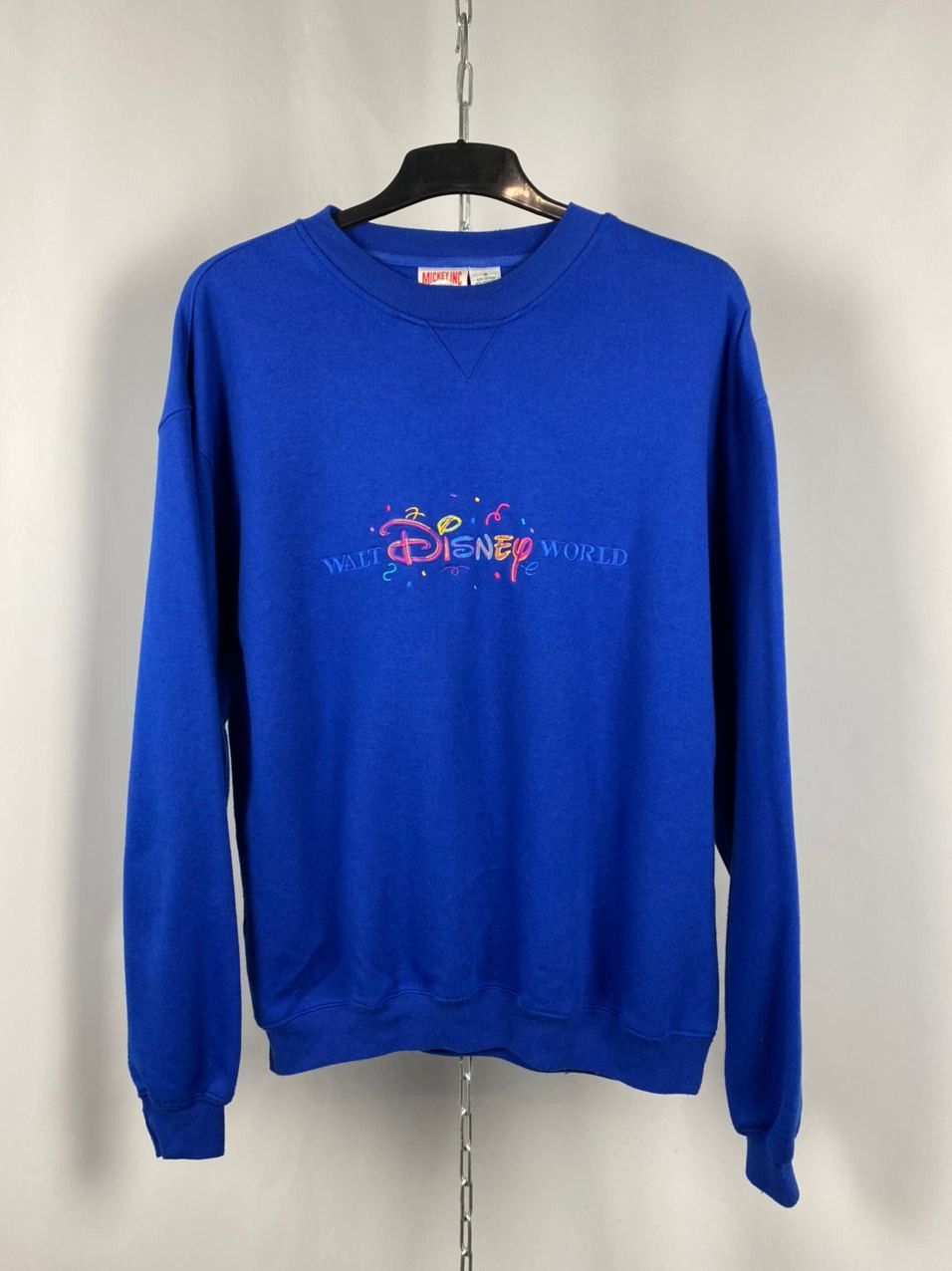 Disney Disney vintage sweatshirts big logo blue size M Size US M / EU 48-50 / 2 - 1 Thumbnail