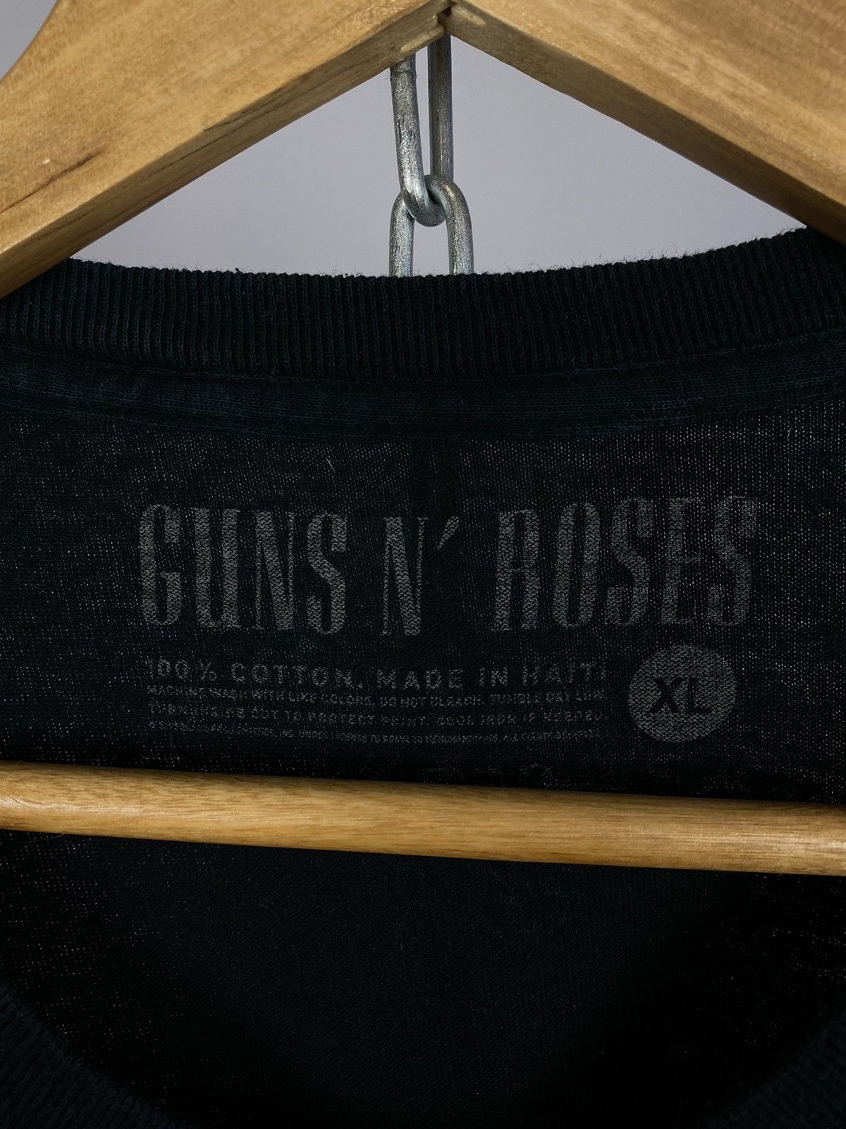 Band Tees Guns’n’Roses T-shirt rock band vintage black size XL Size US XL / EU 56 / 4 - 4 Thumbnail