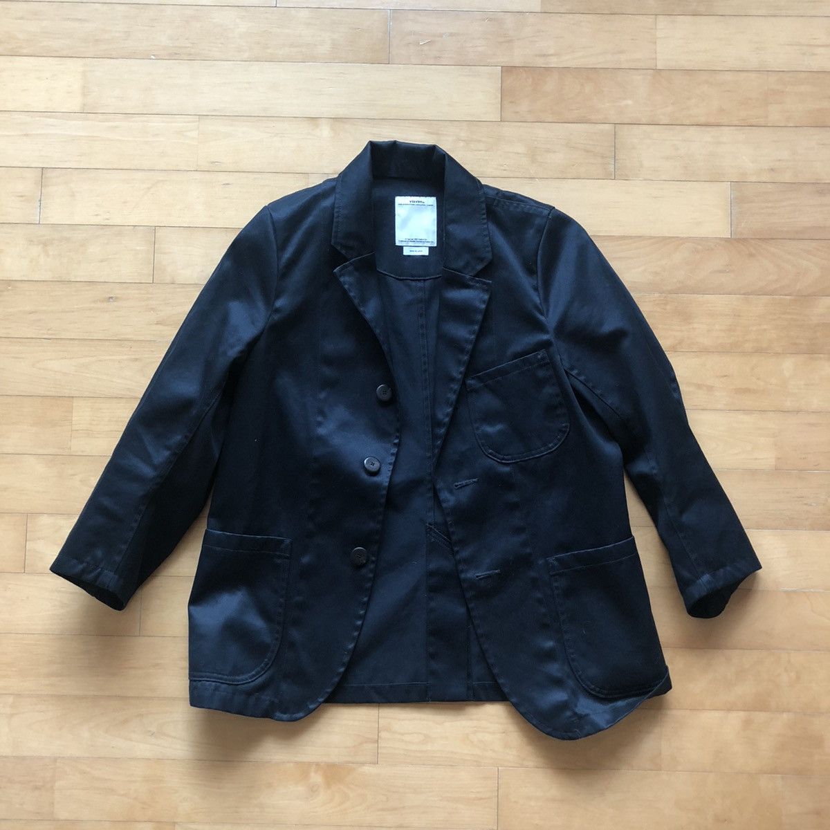 image of Visvim Academia Blazer 1 in Dark Navy, Men's (Size Small)