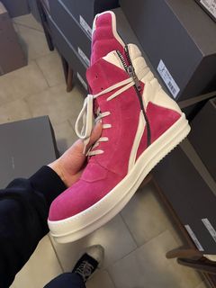 Rick Owens NEW PINK RAMONES HIGH GETHSEMANE ASAP CARTI TRAVIS sz. 41, _edward808