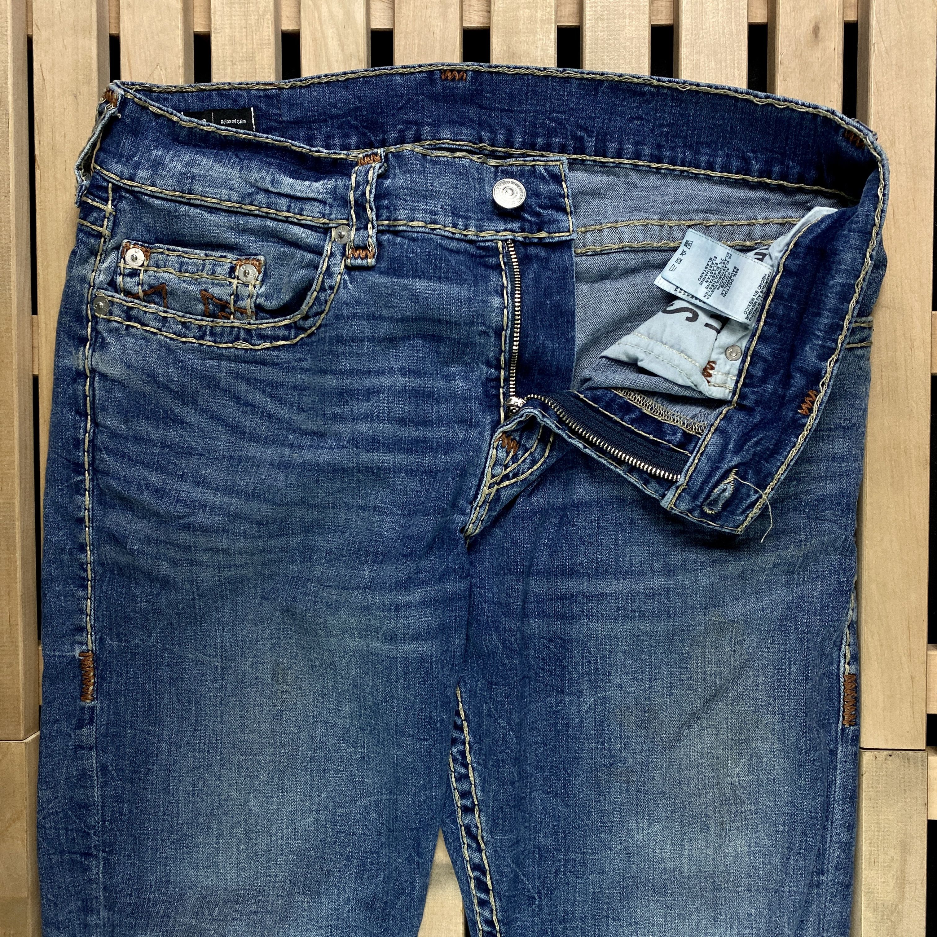 True Religion Mens Jeans Denim True Religion Size 36 Size US 33 - 4 Thumbnail