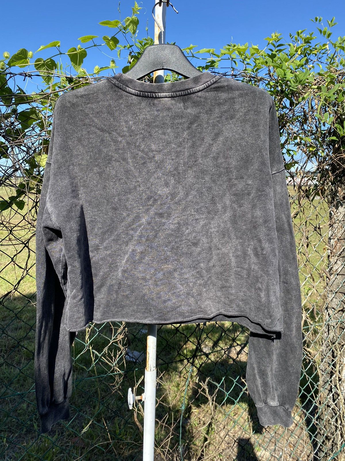 Band Tees Ramones by Bershka Cropped Sweatshirt Size S / US 4 / IT 40 - 7 Thumbnail
