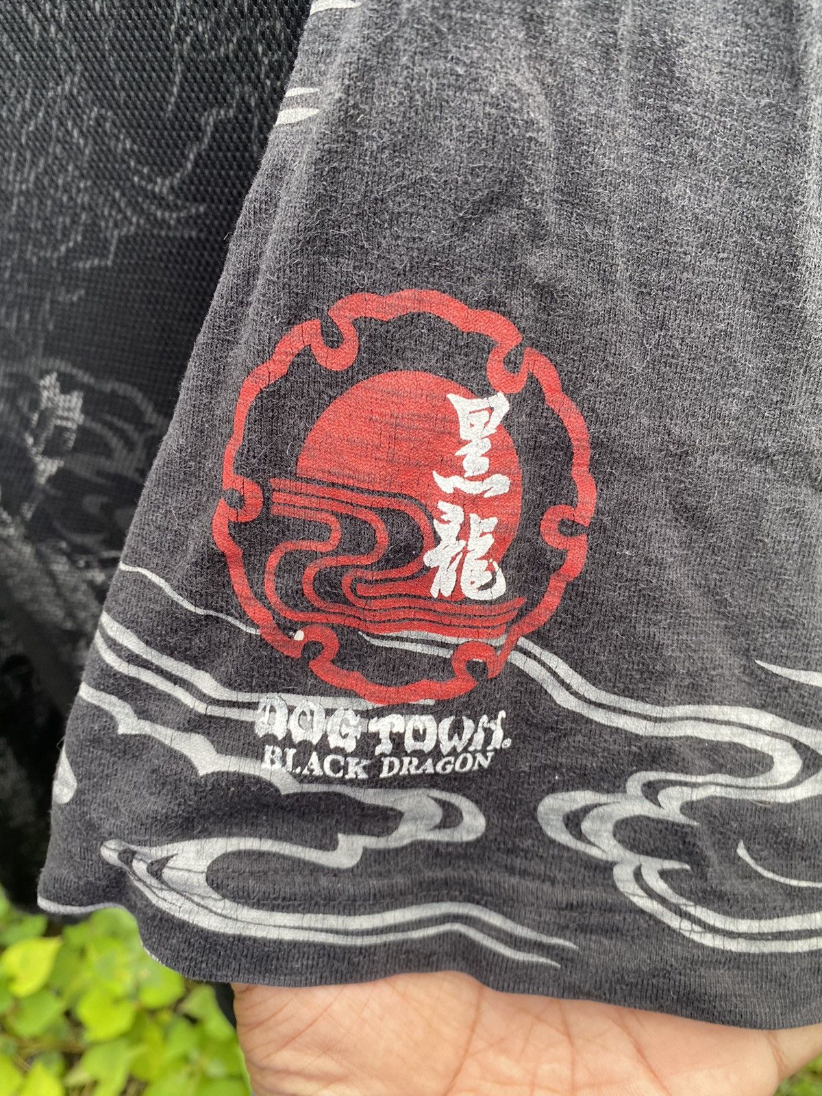 Dogtown × Japanese Brand Vtg Dogtown Black Dragon Rare Design Tees Size US XL / EU 56 / 4 - 4 Thumbnail