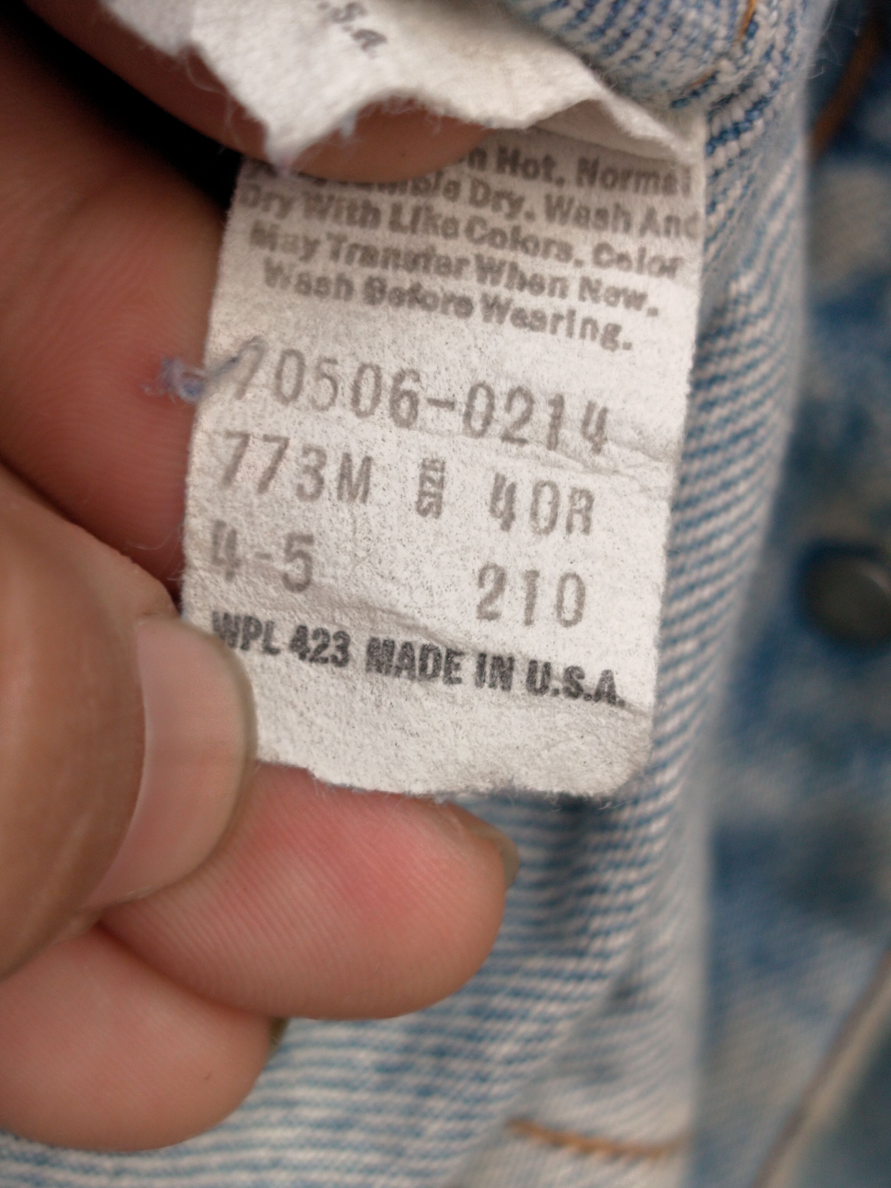 Levi's LEVIS TYPE 3 STAMPED 725 DENIM JACKET Size US M / EU 48-50 / 2 - 7 Thumbnail