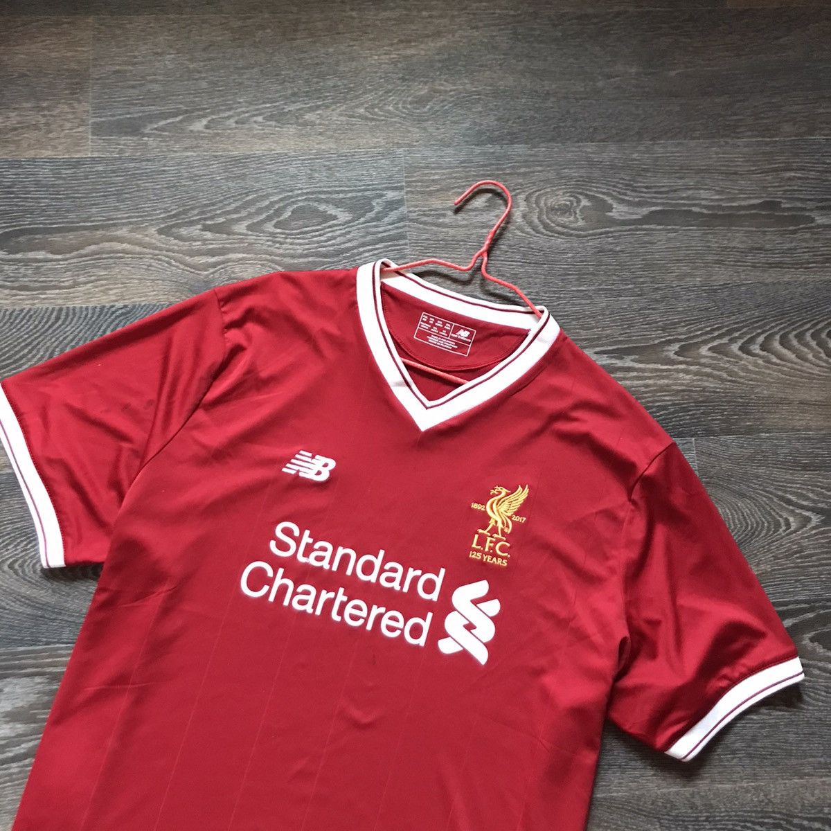 New Balance 2019- 2020 Liverpool Shirt New Balance Home Soccer jersey Size US XXL / EU 58 / 5 - 2 Thumbnail