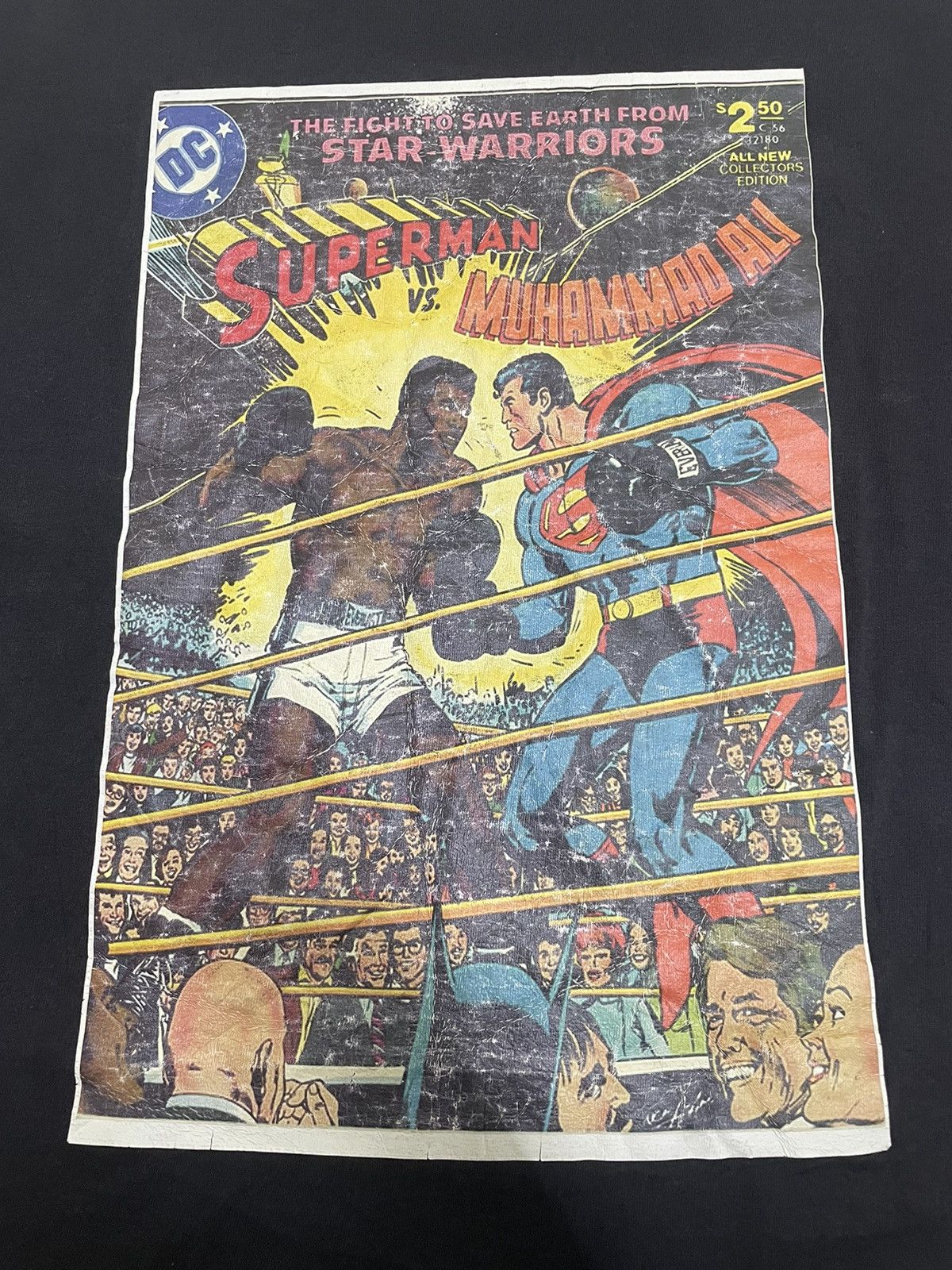 DC Comics Vintage 90s DC Superman vs Muhammad Ali Tee Shirts Size US M / EU 48-50 / 2 - 3 Thumbnail