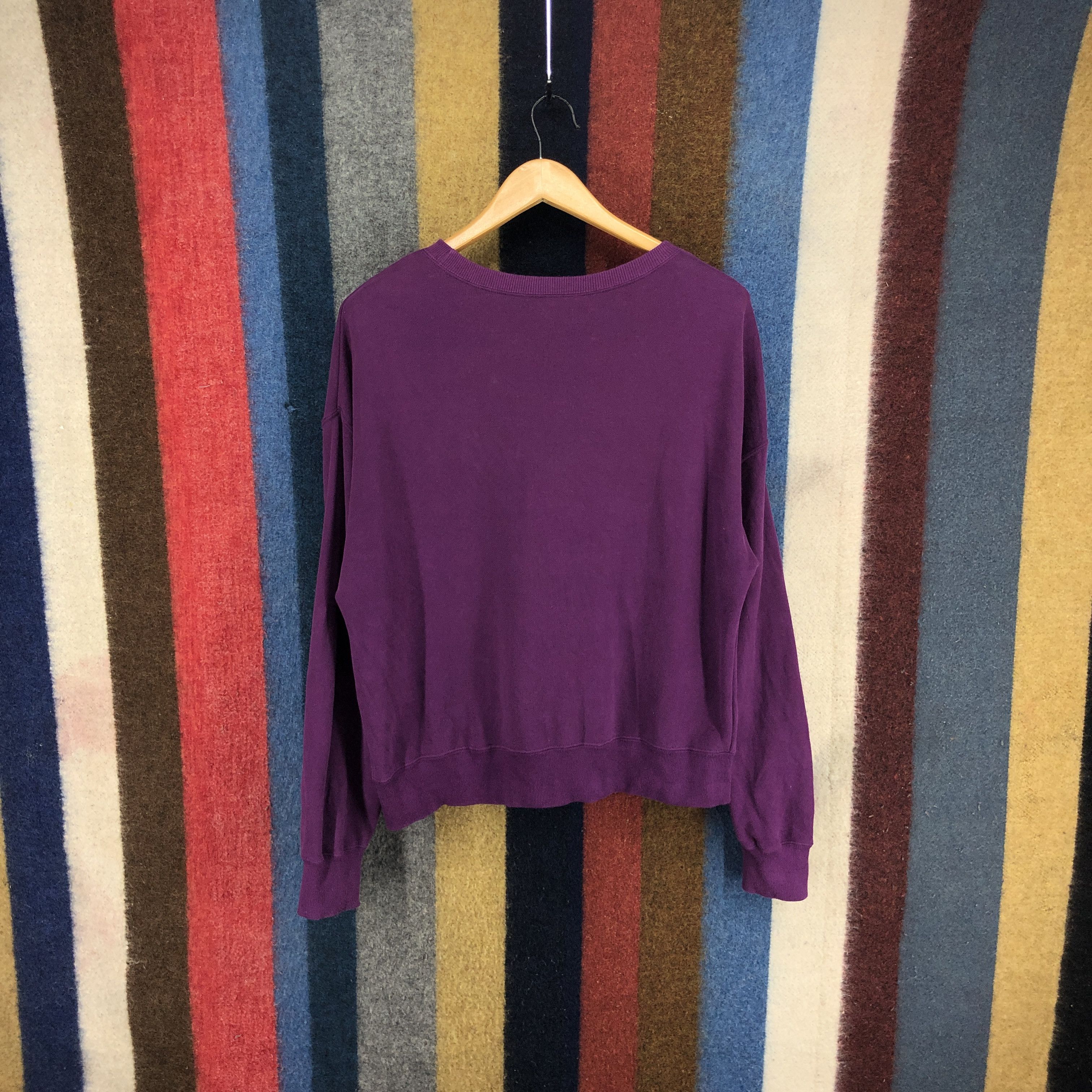 Champion CHAMPION Purple Crew Neck Sweatshirt #0360/P Size US M / EU 48-50 / 2 - 7 Thumbnail