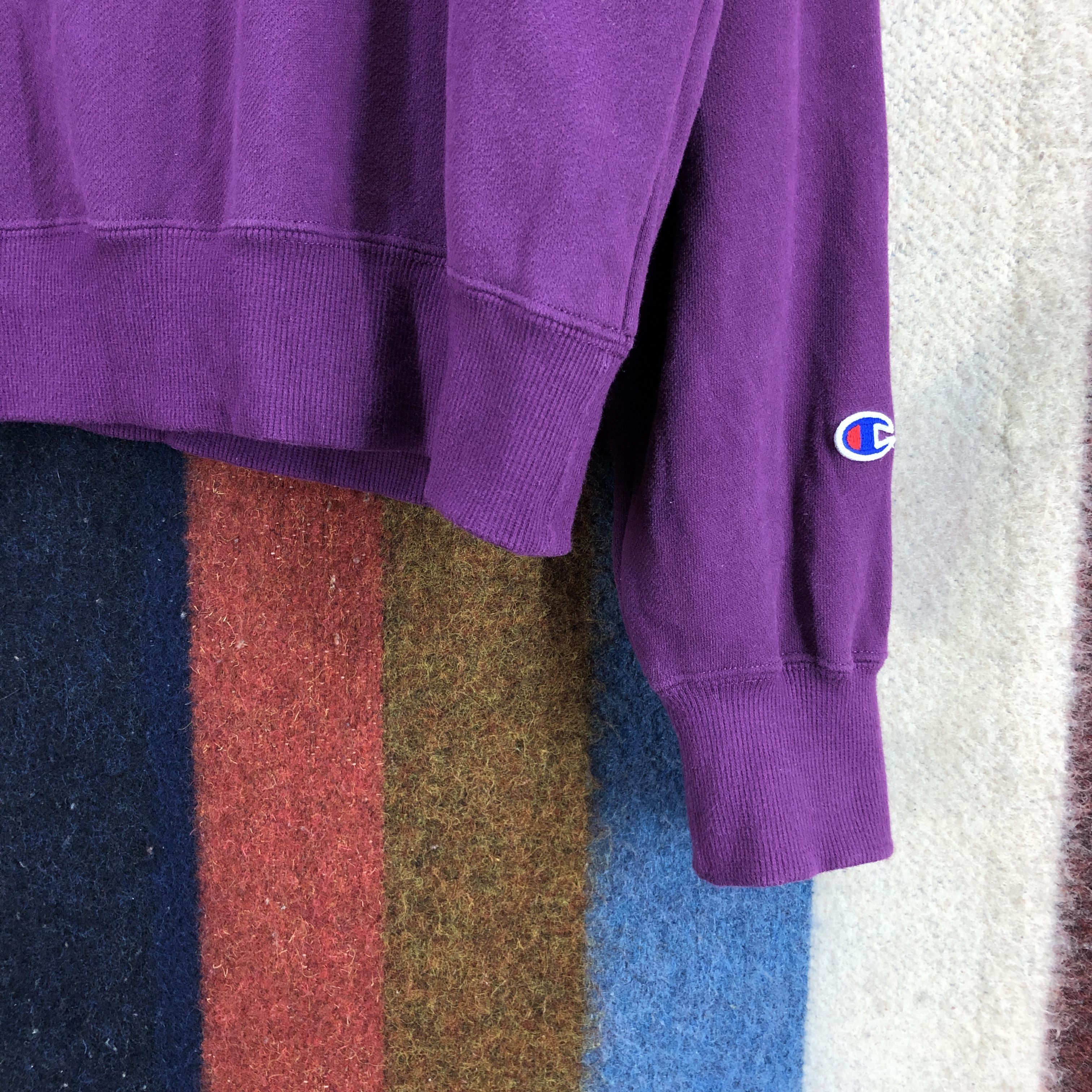 Champion CHAMPION Purple Crew Neck Sweatshirt #0360/P Size US M / EU 48-50 / 2 - 3 Thumbnail