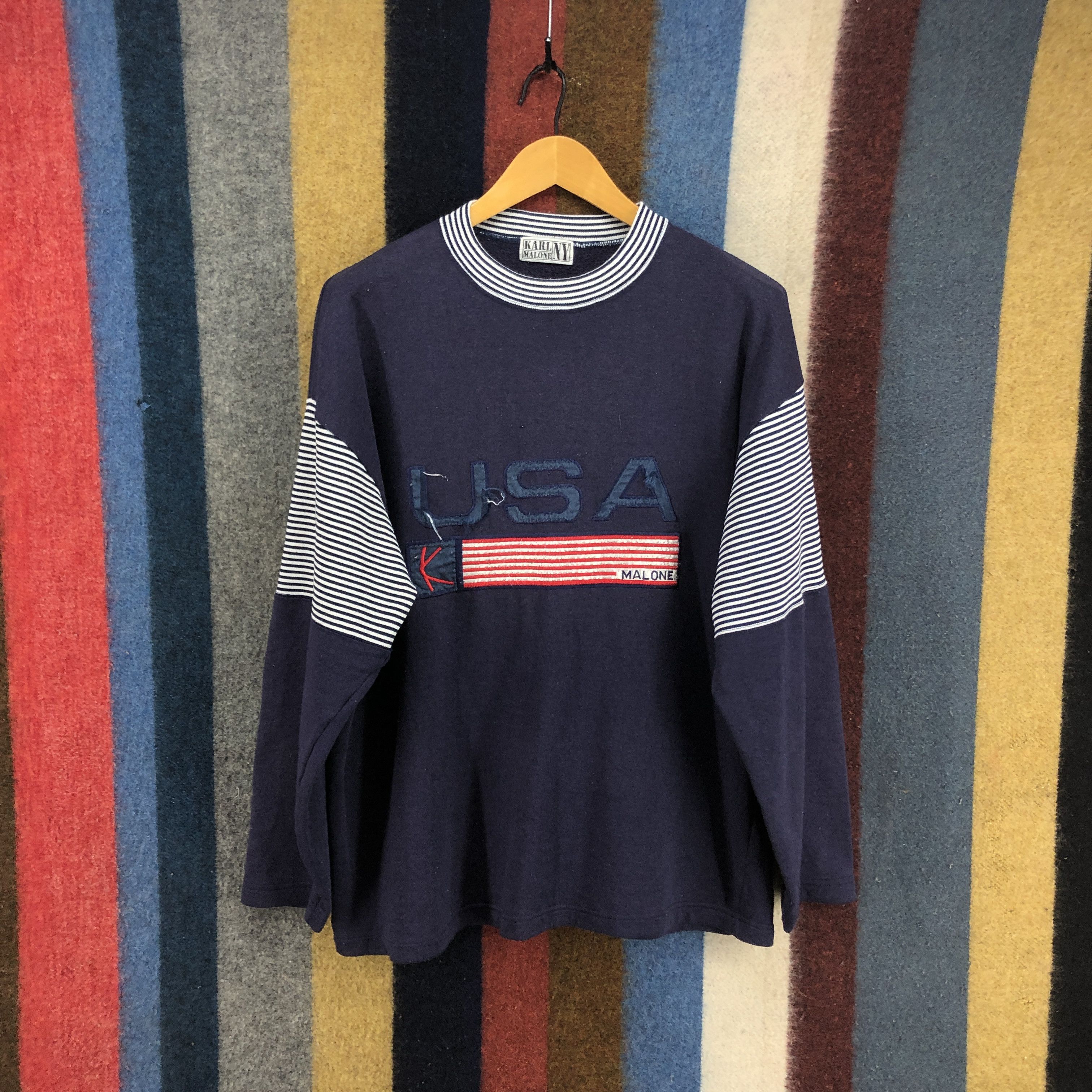 Other KARL MALONE NY Sweatshirt Jumper #0593/Z Size US L / EU 52-54 / 3 - 1 Thumbnail