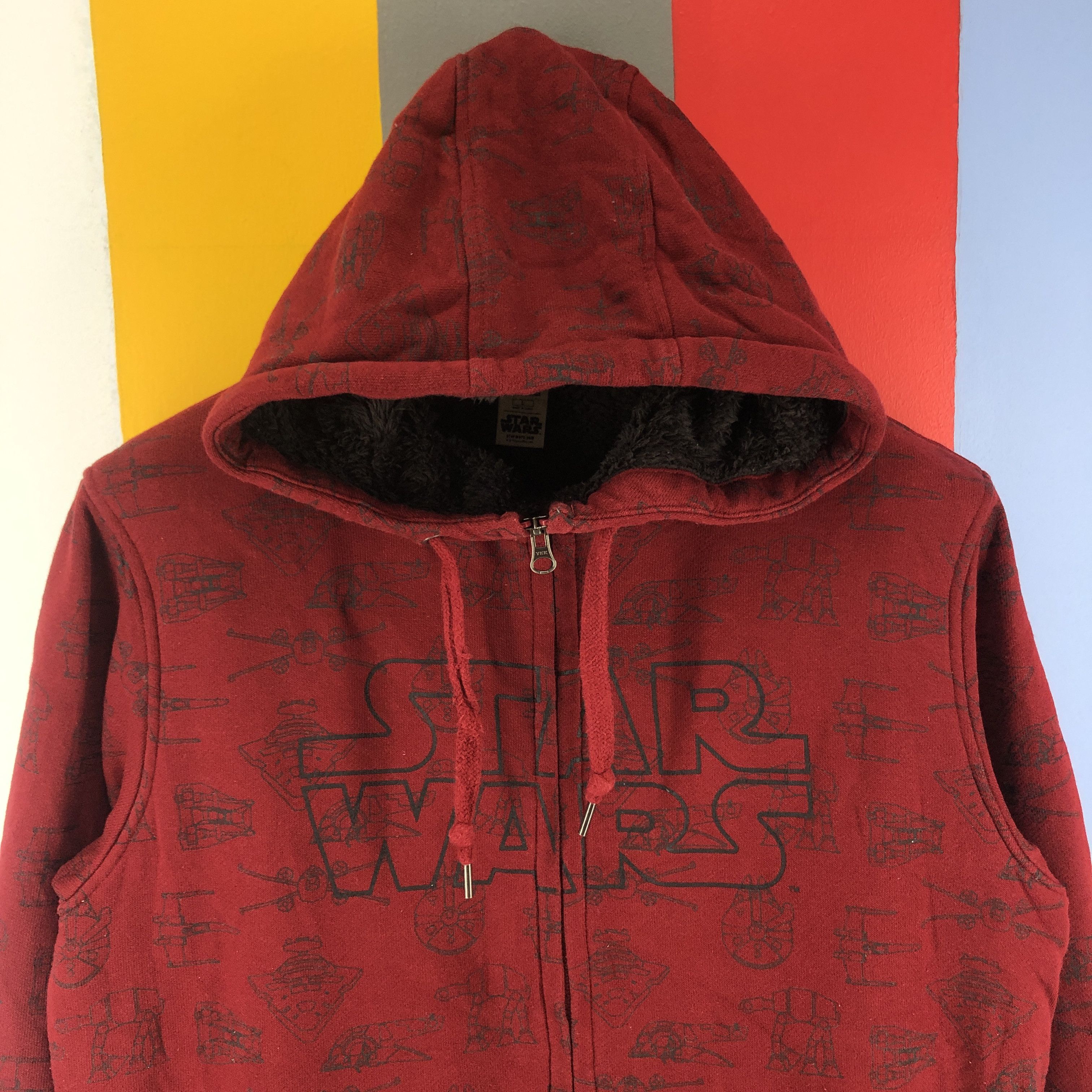 Uniqlo STAR WARS x UNIQLO Fur Zipper Hoodie #0840/AD Size US M / EU 48-50 / 2 - 2 Thumbnail