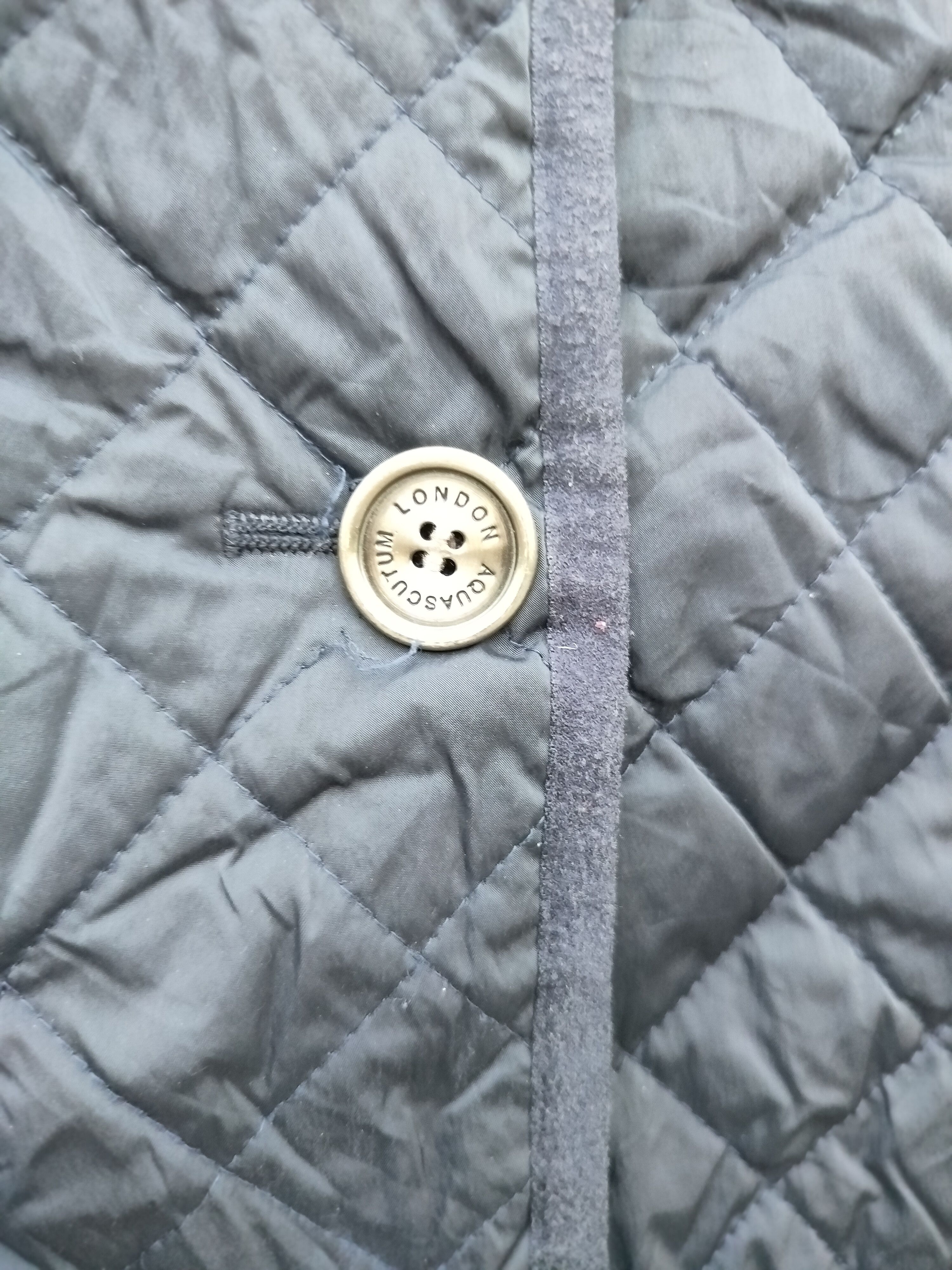 Aquascutum × Japanese Brand AQUASCUTUM QUILTED BUTTON UP JACKET Size US M / EU 48-50 / 2 - 4 Thumbnail
