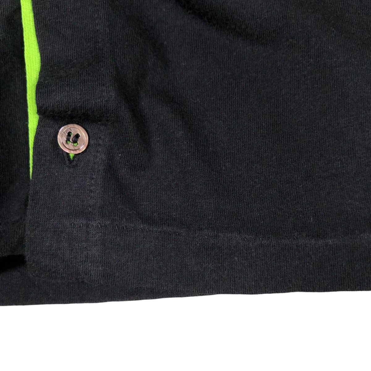 Issey Miyake Vintage I.S. Sunao Kuwahara Neon Single Stitch Cardigan Size M / US 6-8 / IT 42-44 - 4 Thumbnail